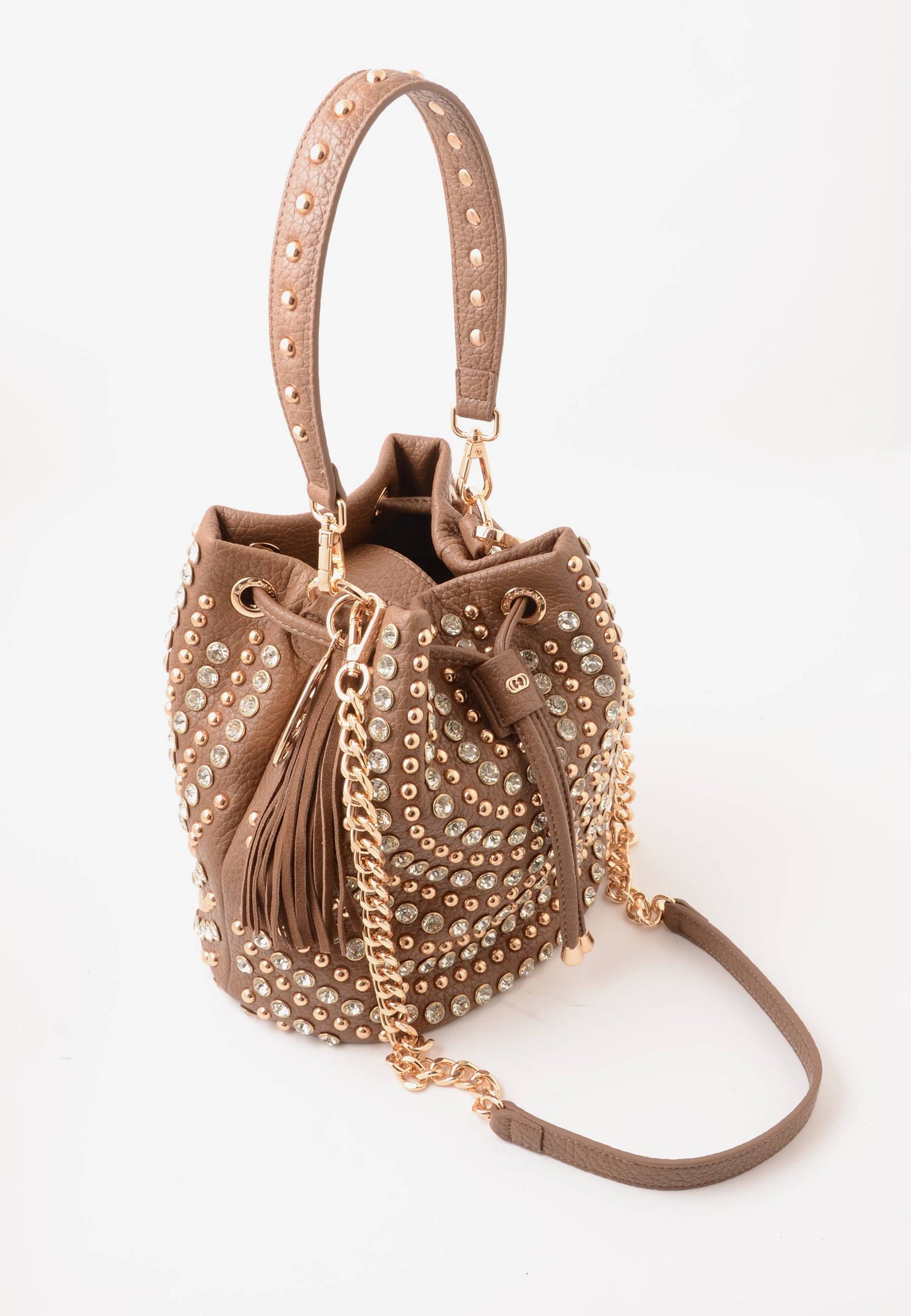 LA CARRIE - Secchiello Strass Andromeda Taupe