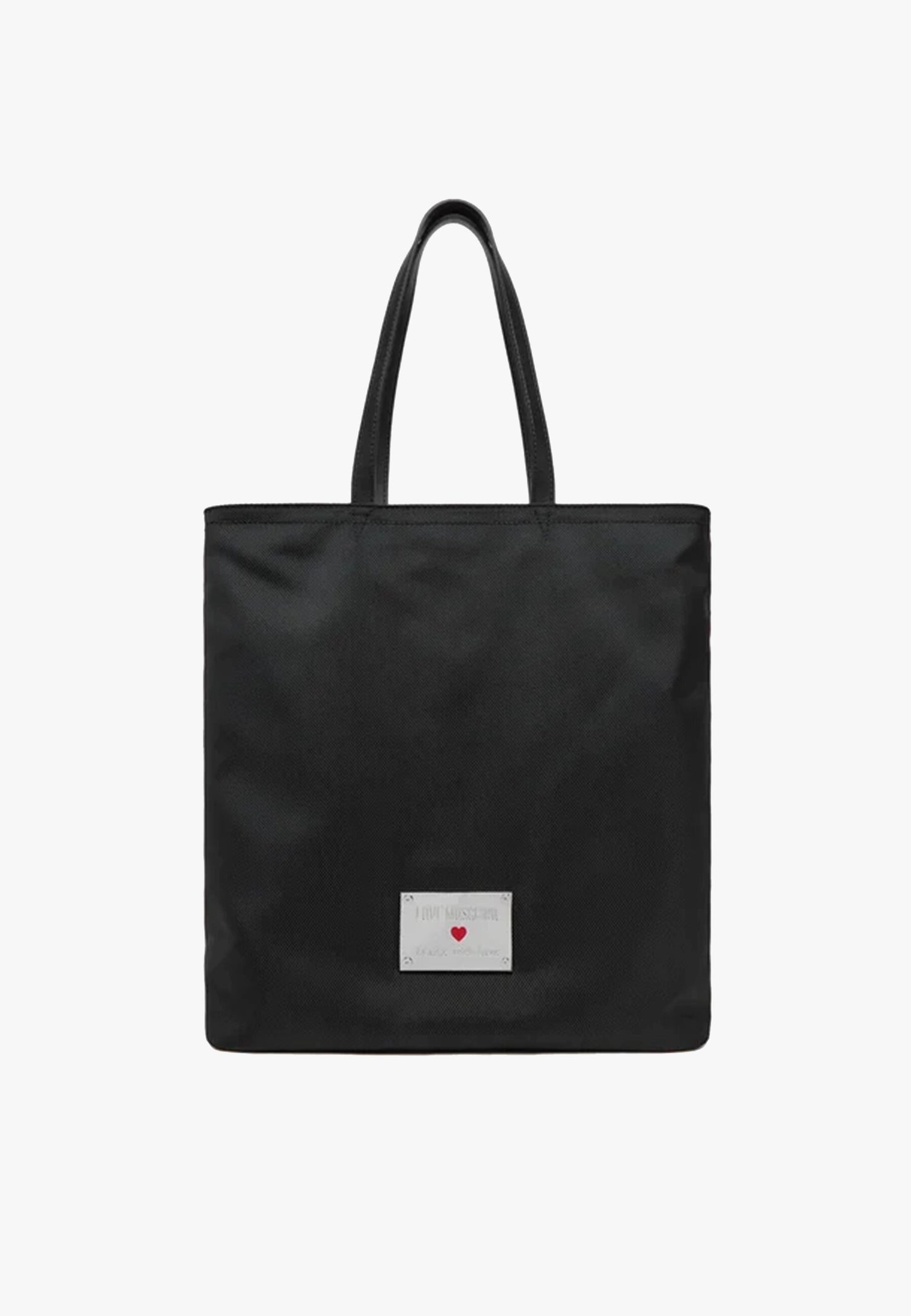 LOVE MOSCHINO - Shopping Bag Nylon Nero