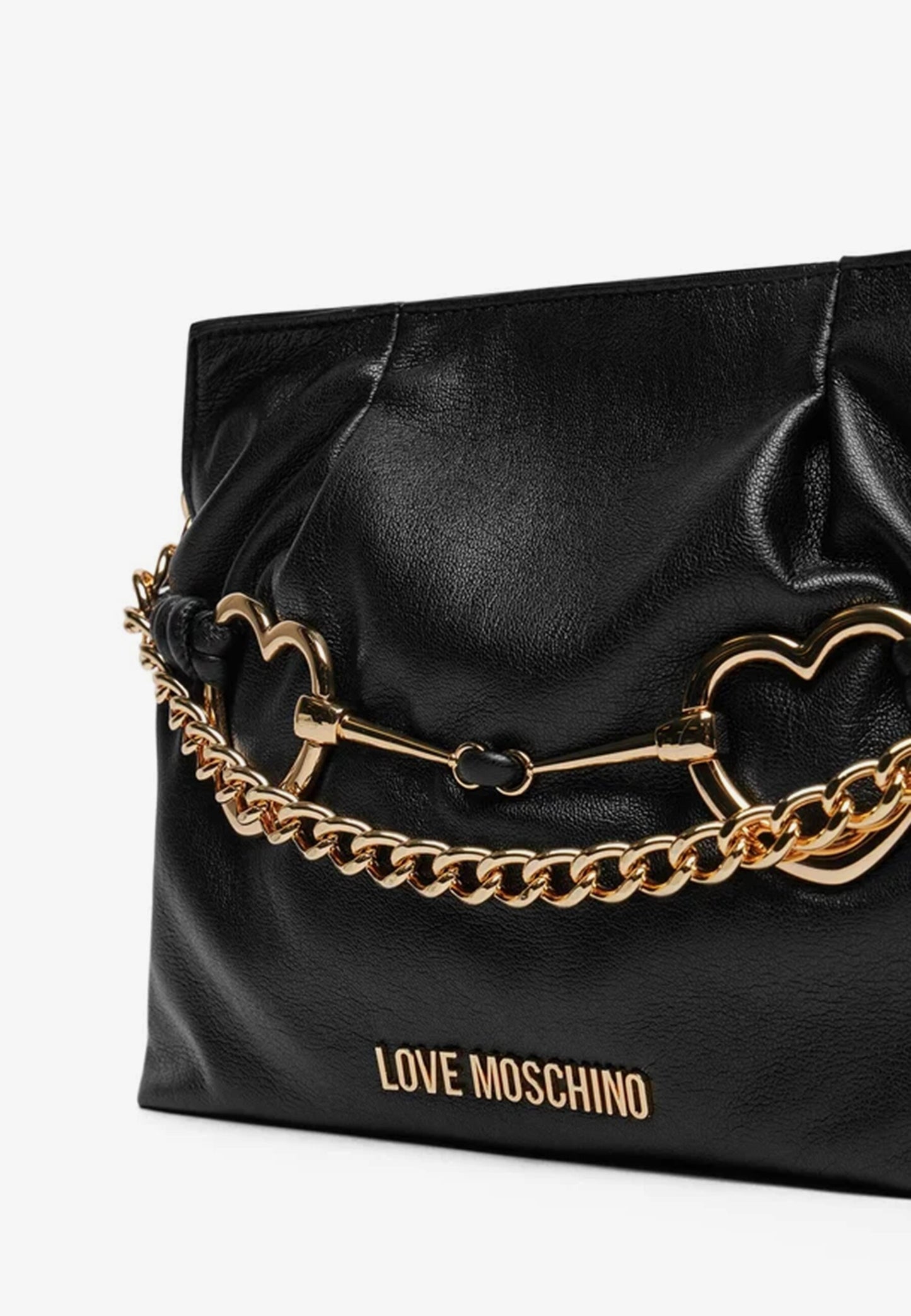 LOVE MOSCHINO - Borsa A Spalla Double Love Nero