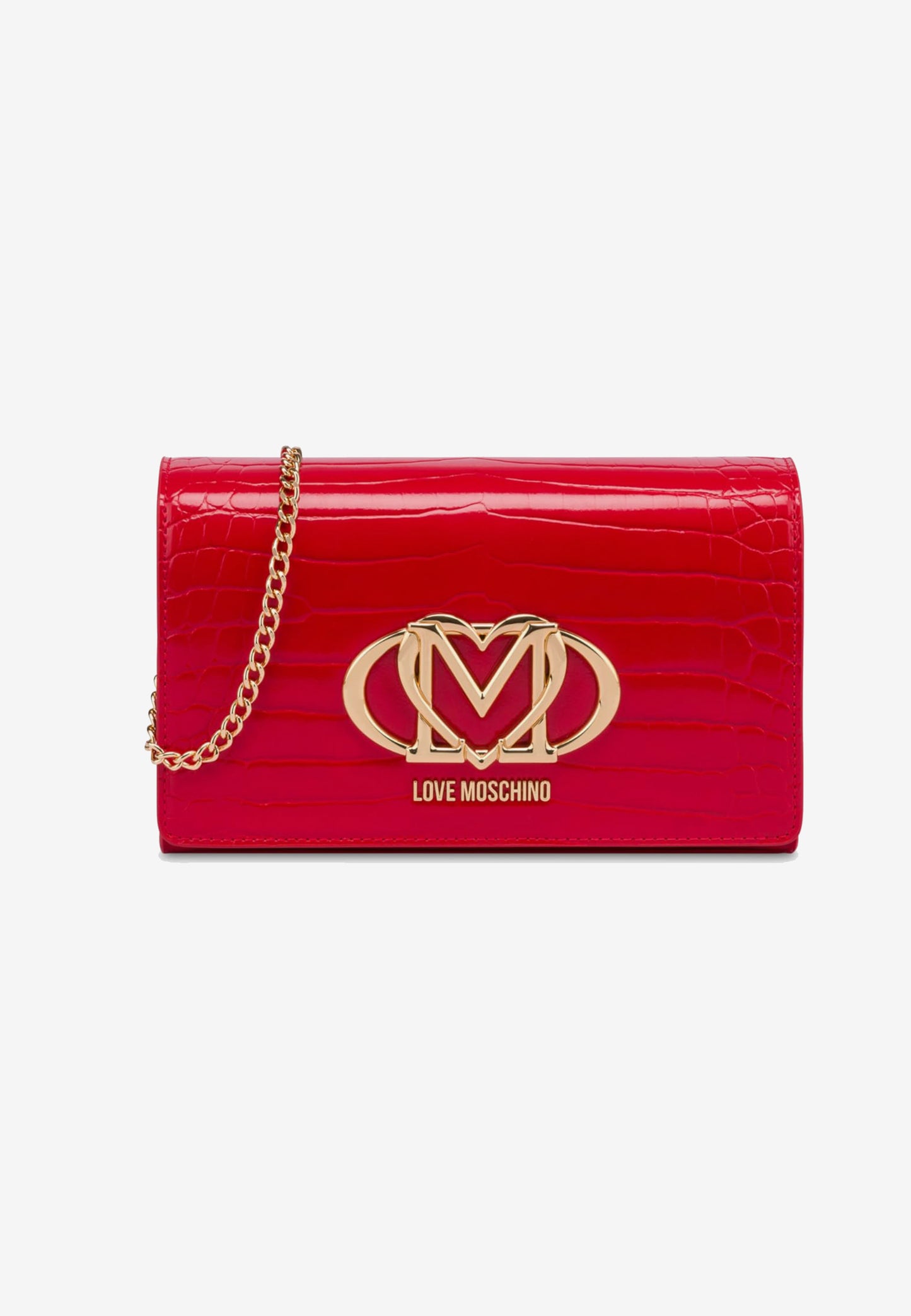 LOVE MOSCHINO - Borsetta A Tracolla Rosso Cuore