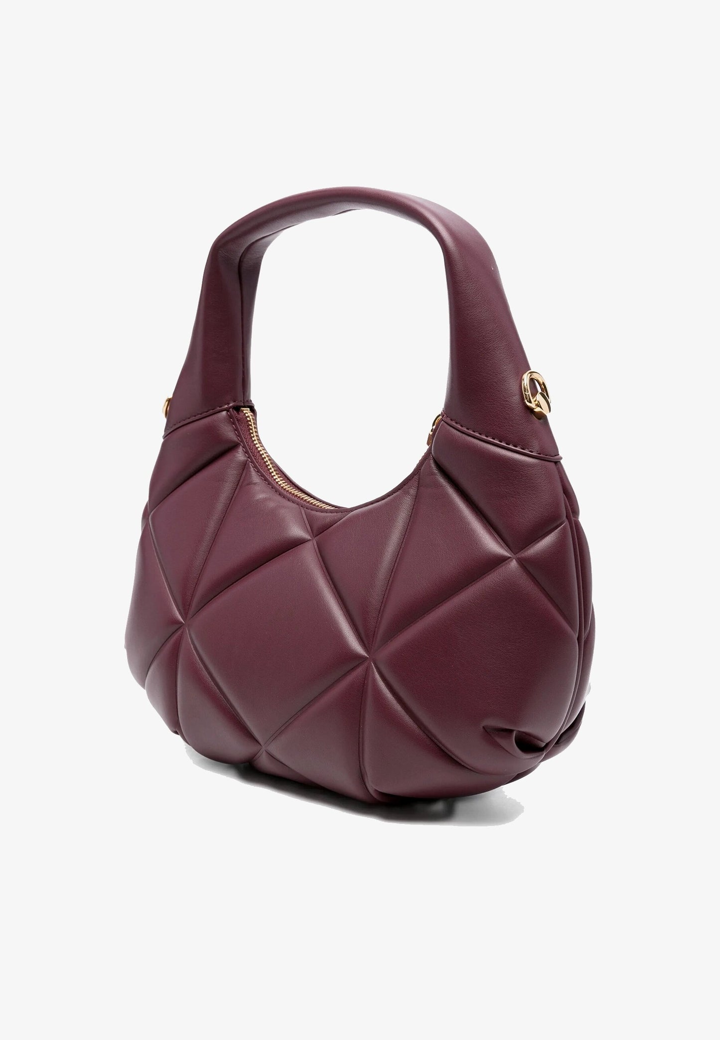 LOVE MOSCHINO - Hobo Bag Embossed Vino