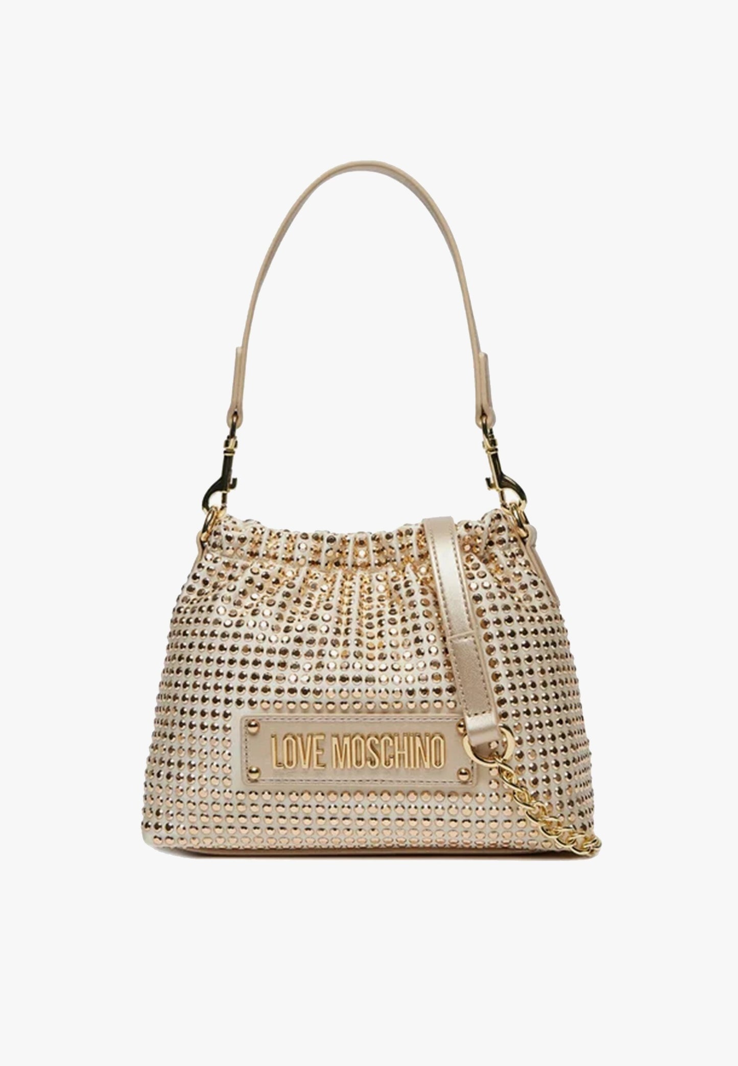 LOVE MOSCHINO - Borsetta Sparkling Gold