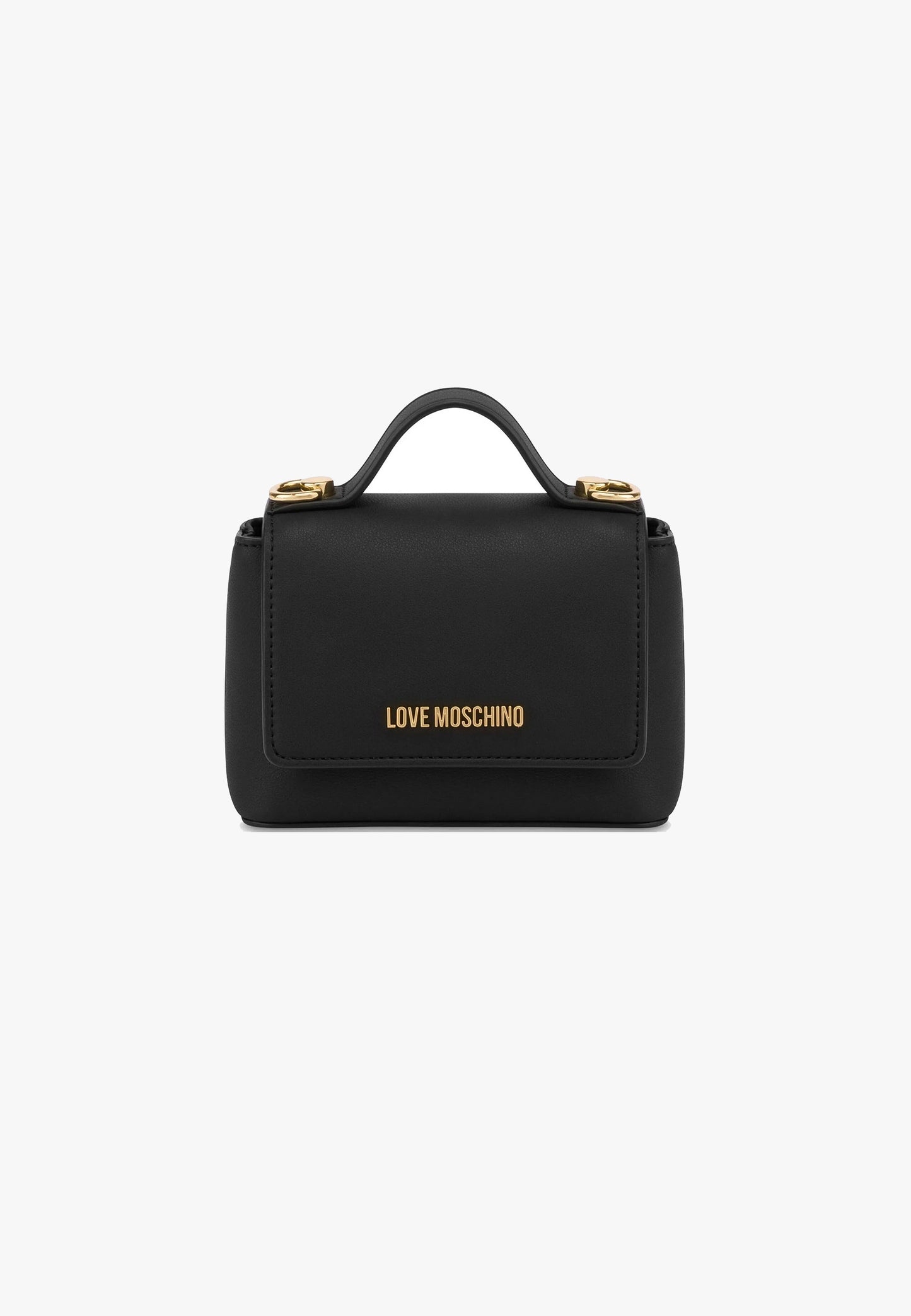 LOVE MOSCHINO - Mini Borsetta Strass Nero