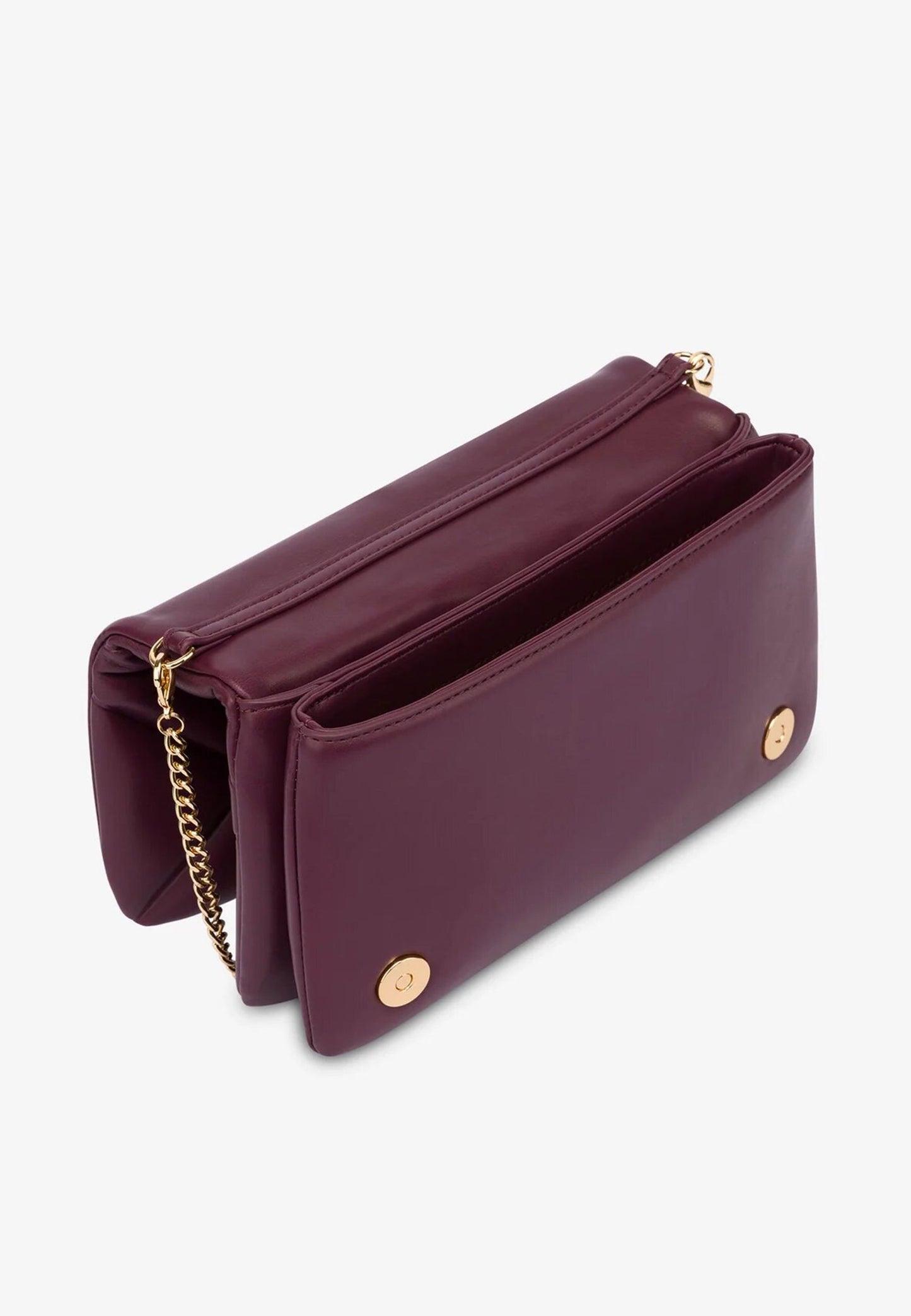 LOVE MOSCHINO - Borsetta A Tracolla Embossed Vino