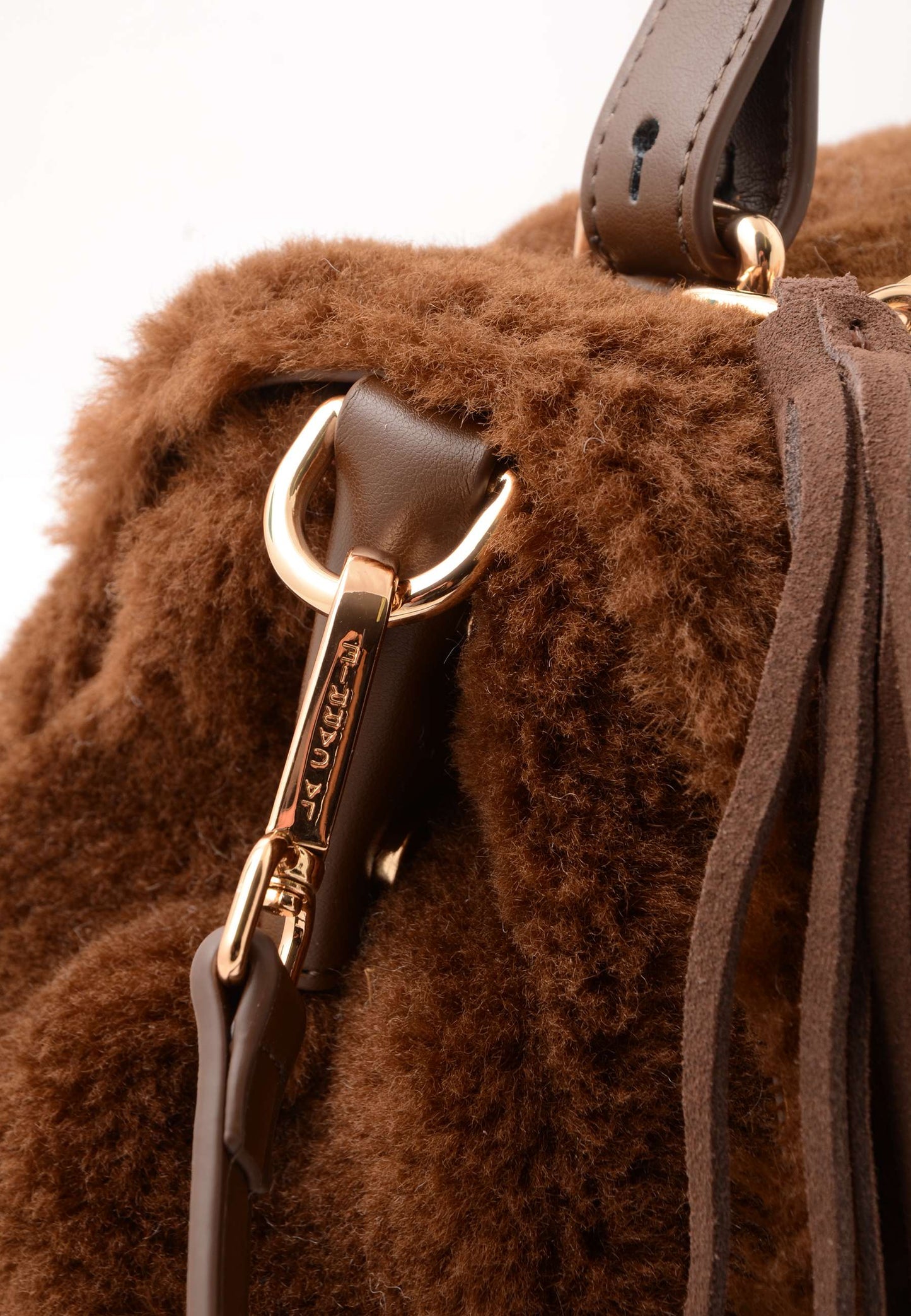 LA CARRIE - Shopping Bag Teddy Mocha