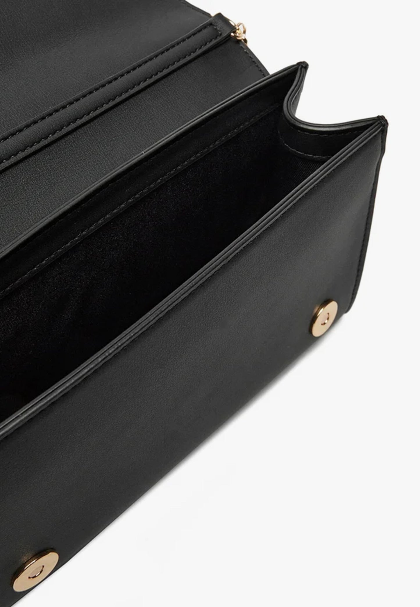 LOVE MOSCHINO - Borsetta A Tracolla Lettering Nero