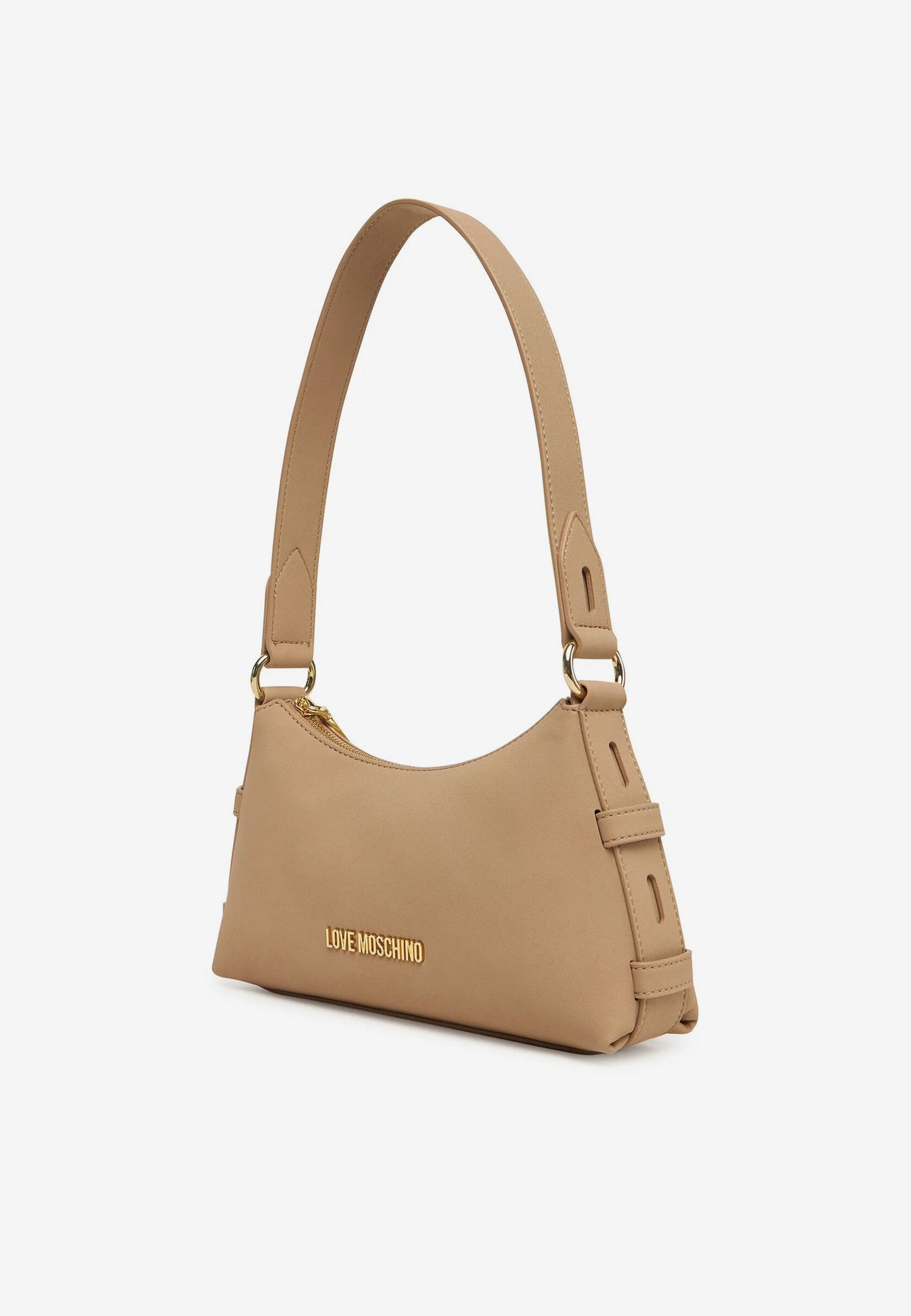 LOVE MOSCHINO - Borsetta A Spalla Soft Touch Beige