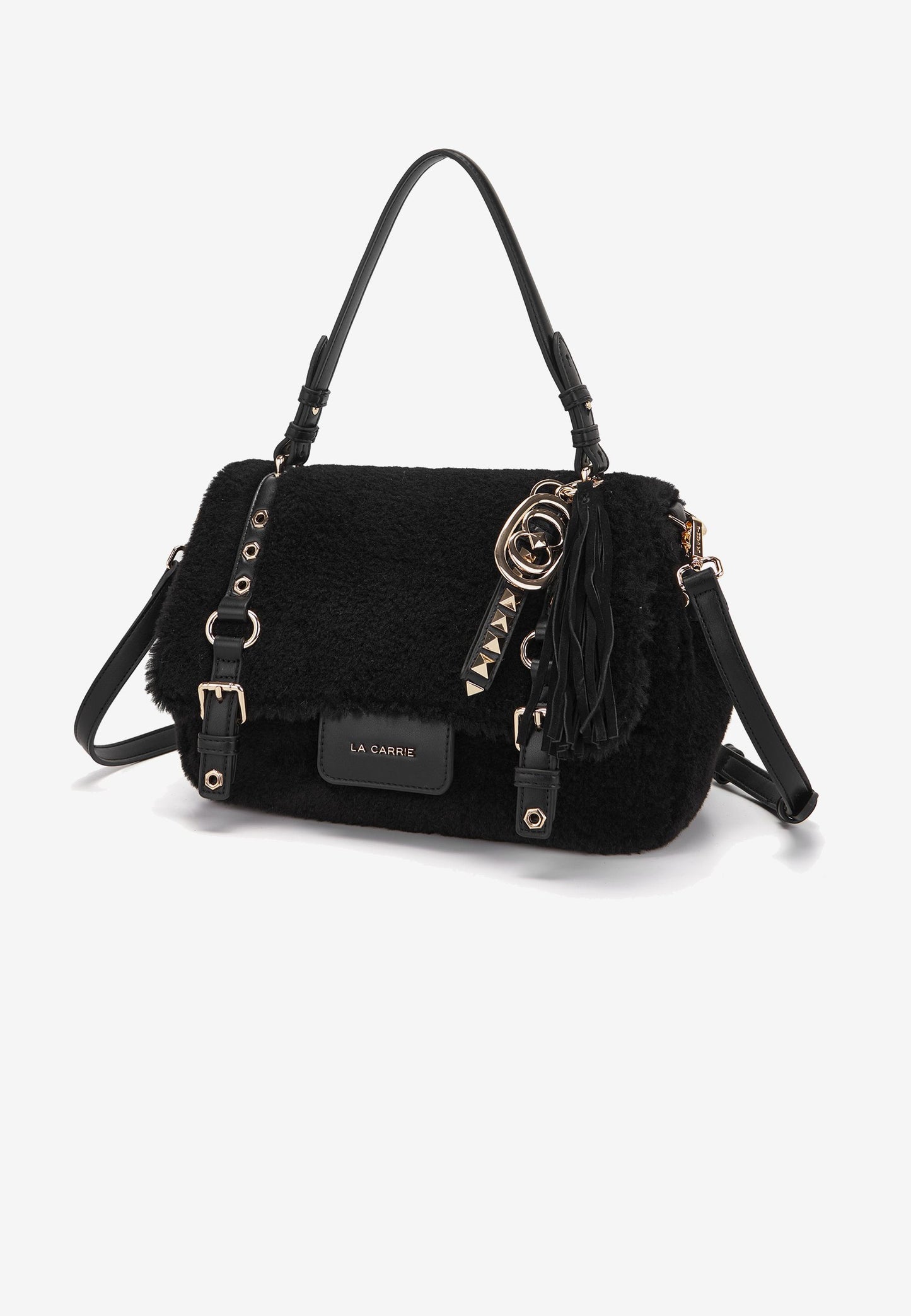 LA CARRIE - Shopping Bag Teddy Nero