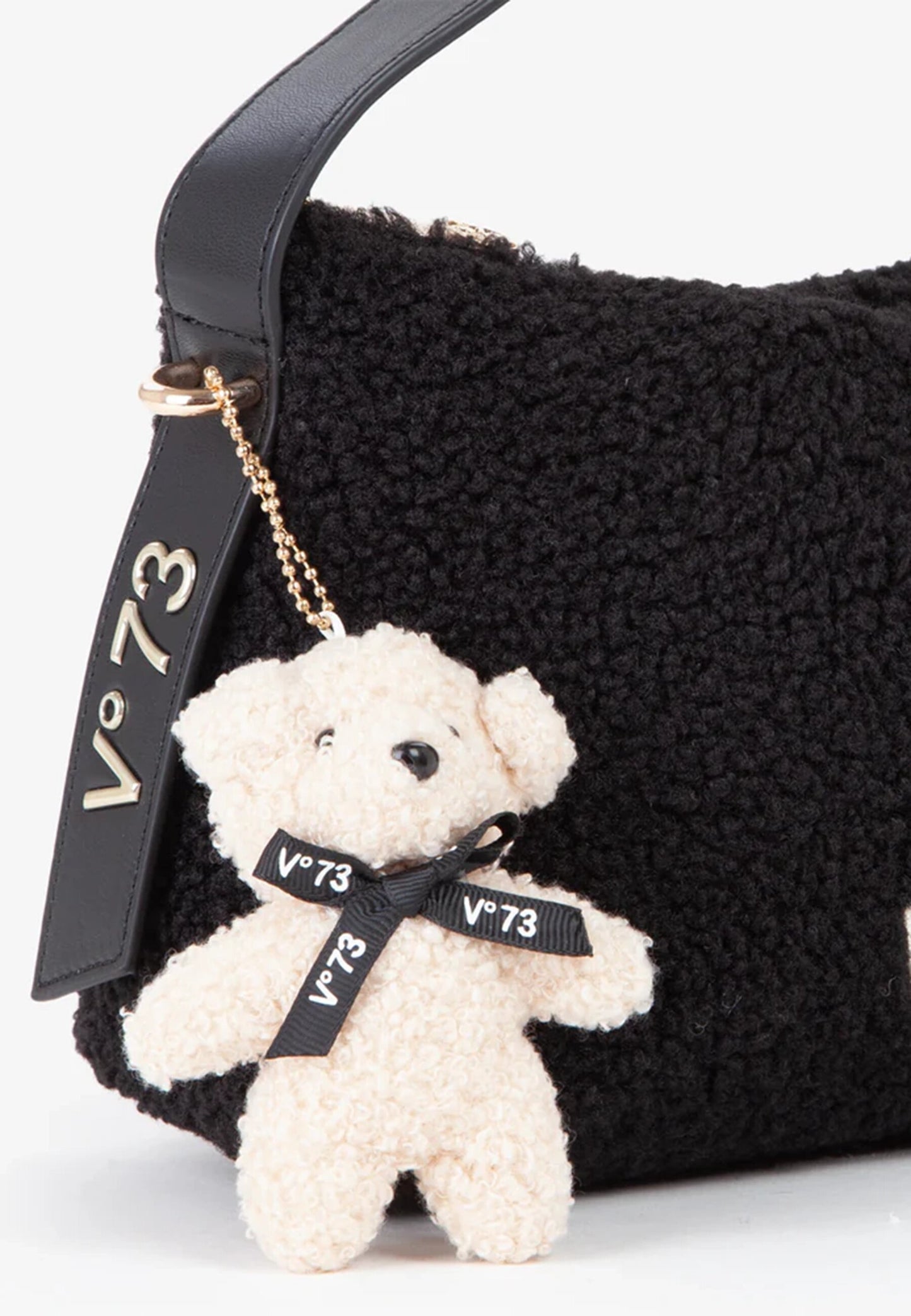 V73 - Borsa a Spalla Teddy Nero
