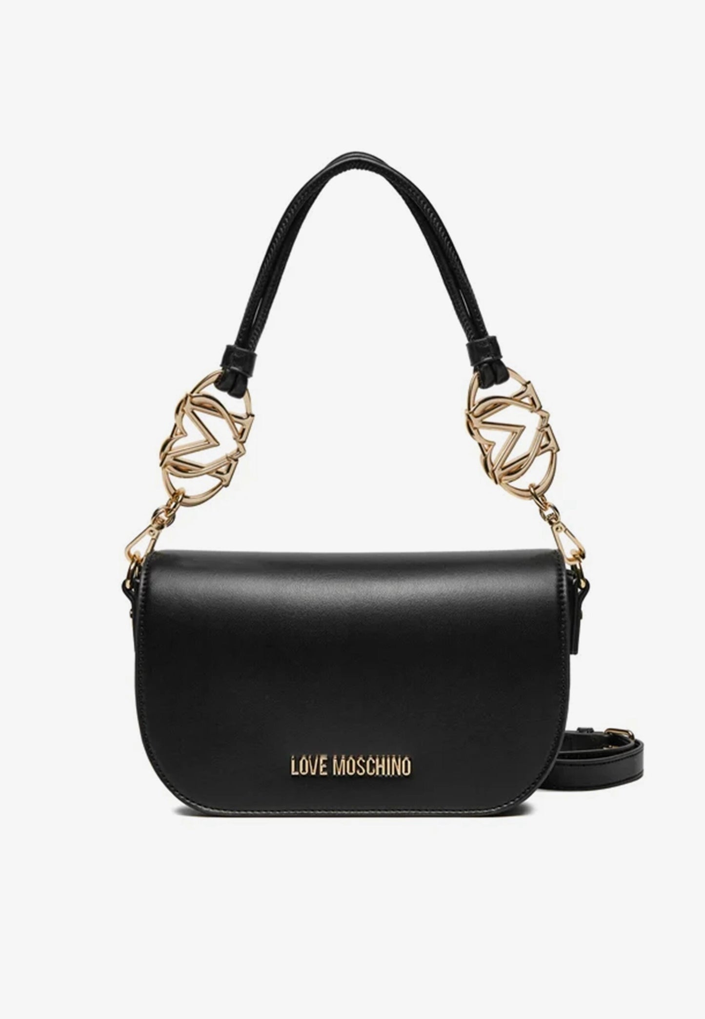 LOVE MOSCHINO - Borsetta A Spalla Cuore Nero