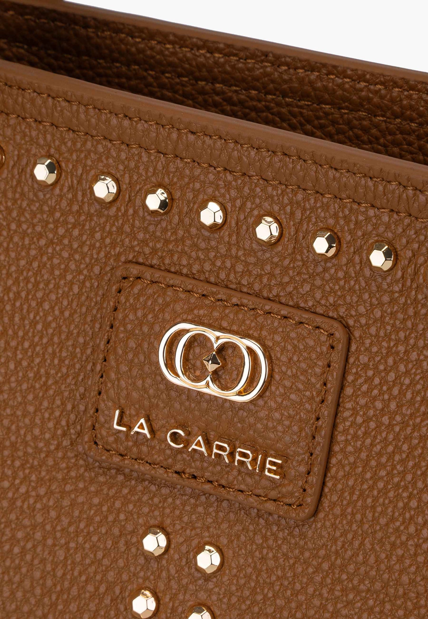 LA CARRIE - Shopping Bag Frivolous Cuoio