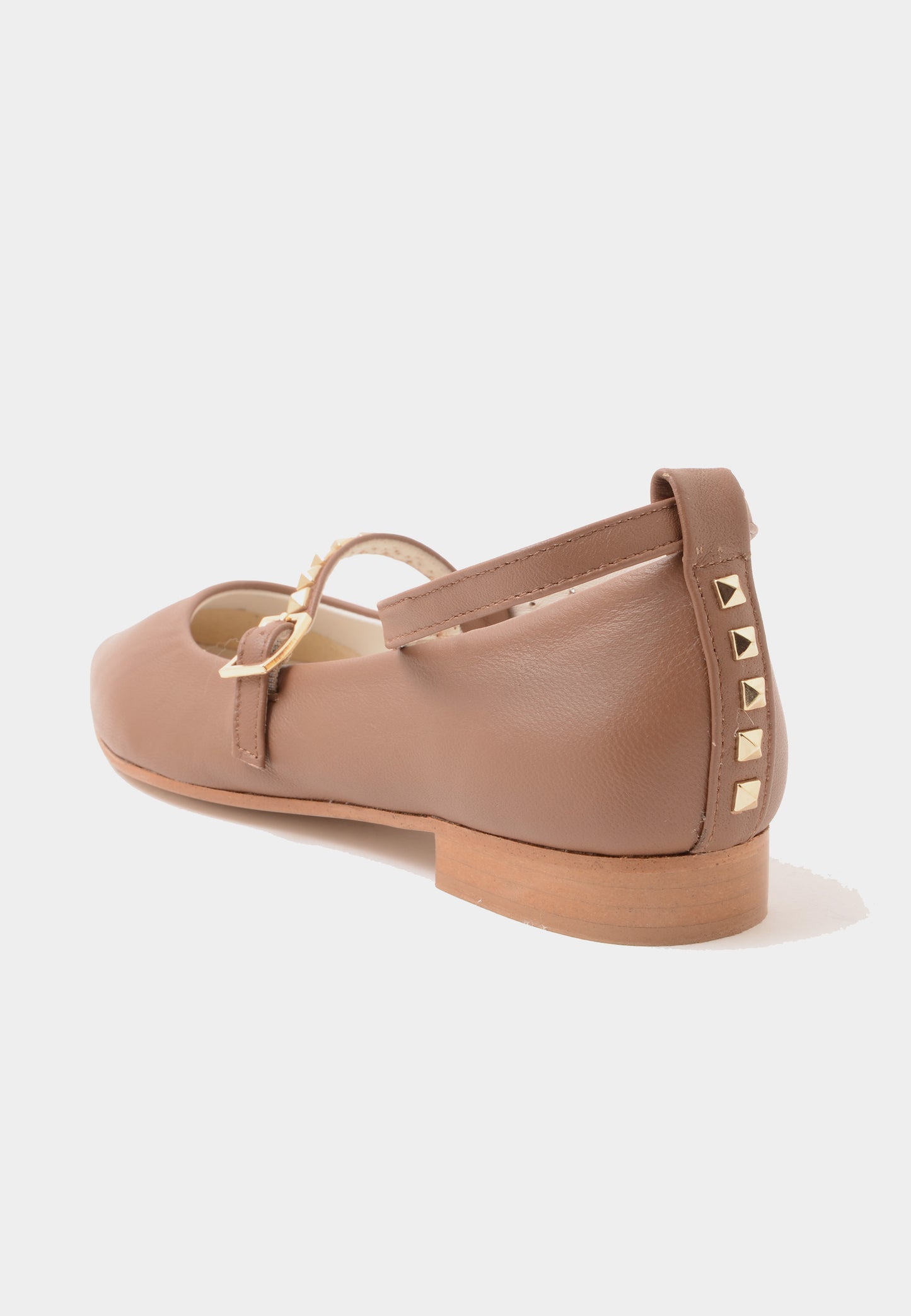 DIVINE FOLLIE - Ballerina Cinturini Borchie Beige