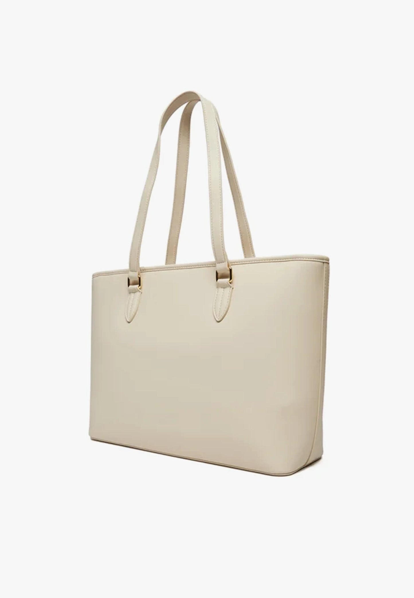 LOVE MOSCHINO - Shopping Bag Lettering Avorio