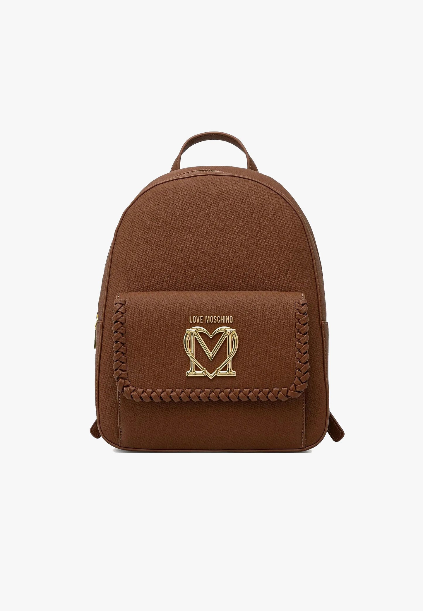 LOVE MOSCHINO - Zaino Cuore Cammello