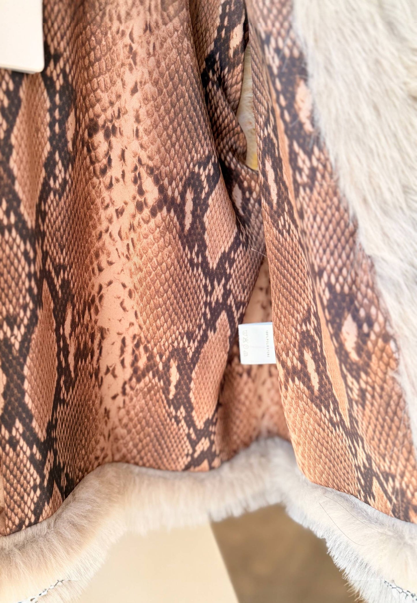 MOTEL - Gilet Ecopelliccia Avena