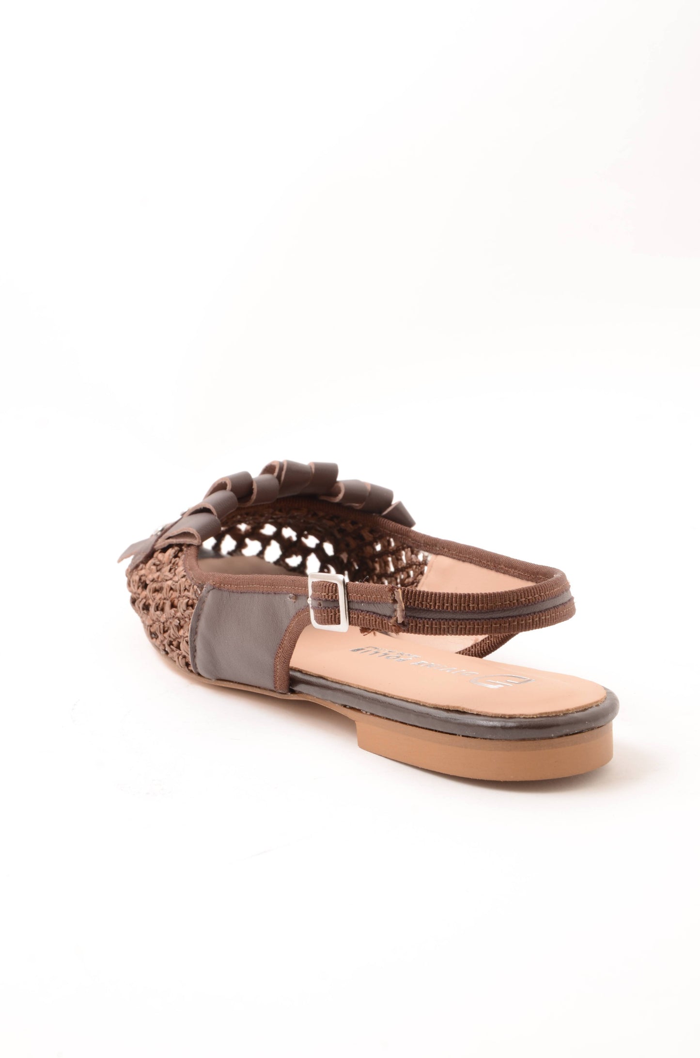 DIVINE FOLLIE - Slingback Raffia Moro