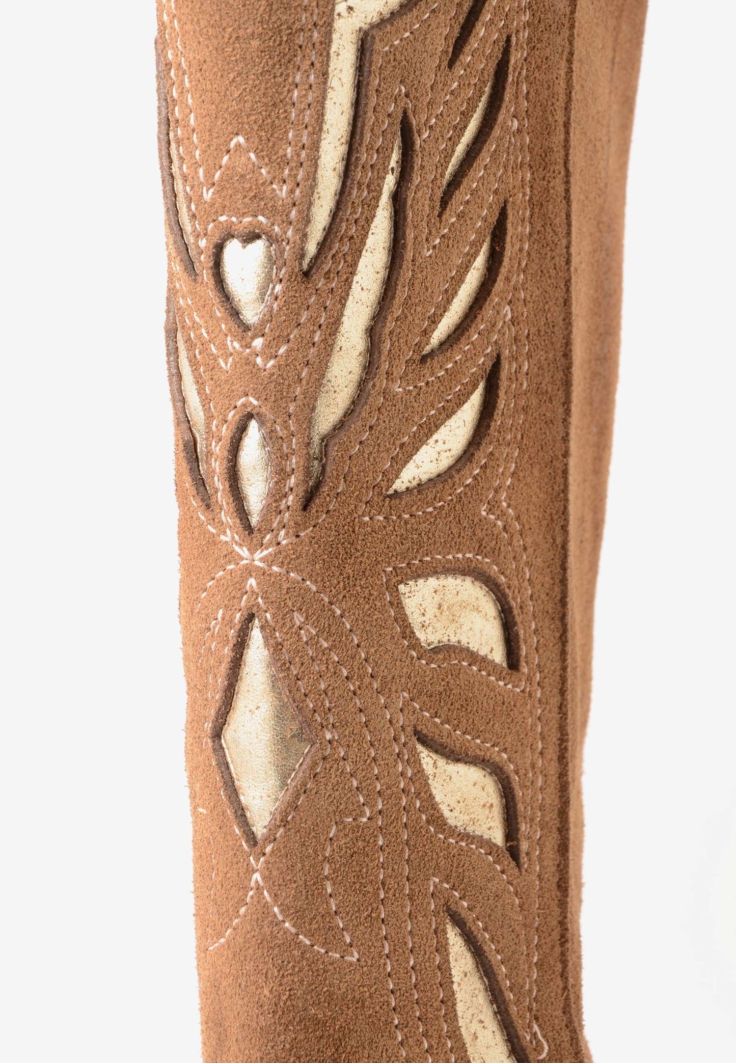 DIVINE FOLLIE - Stivale Texano Butterflay Crosta Taupe