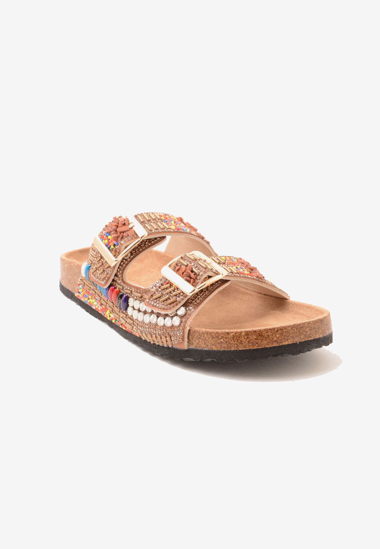 GOLD&GOLD - Ciabatta Perline Multicolor