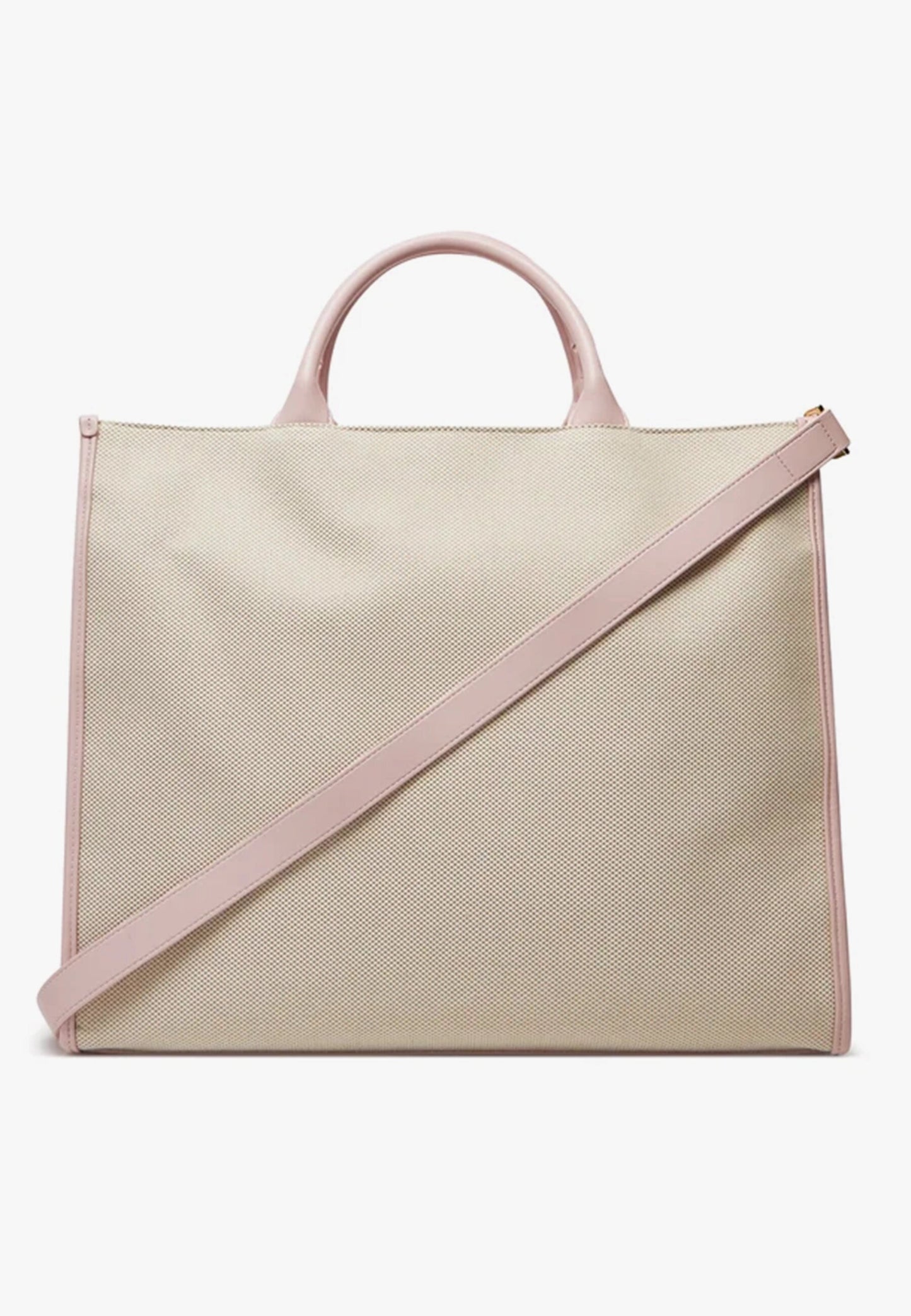 LOVE MOSCHINO - Shopping Bag Canvas Cipria