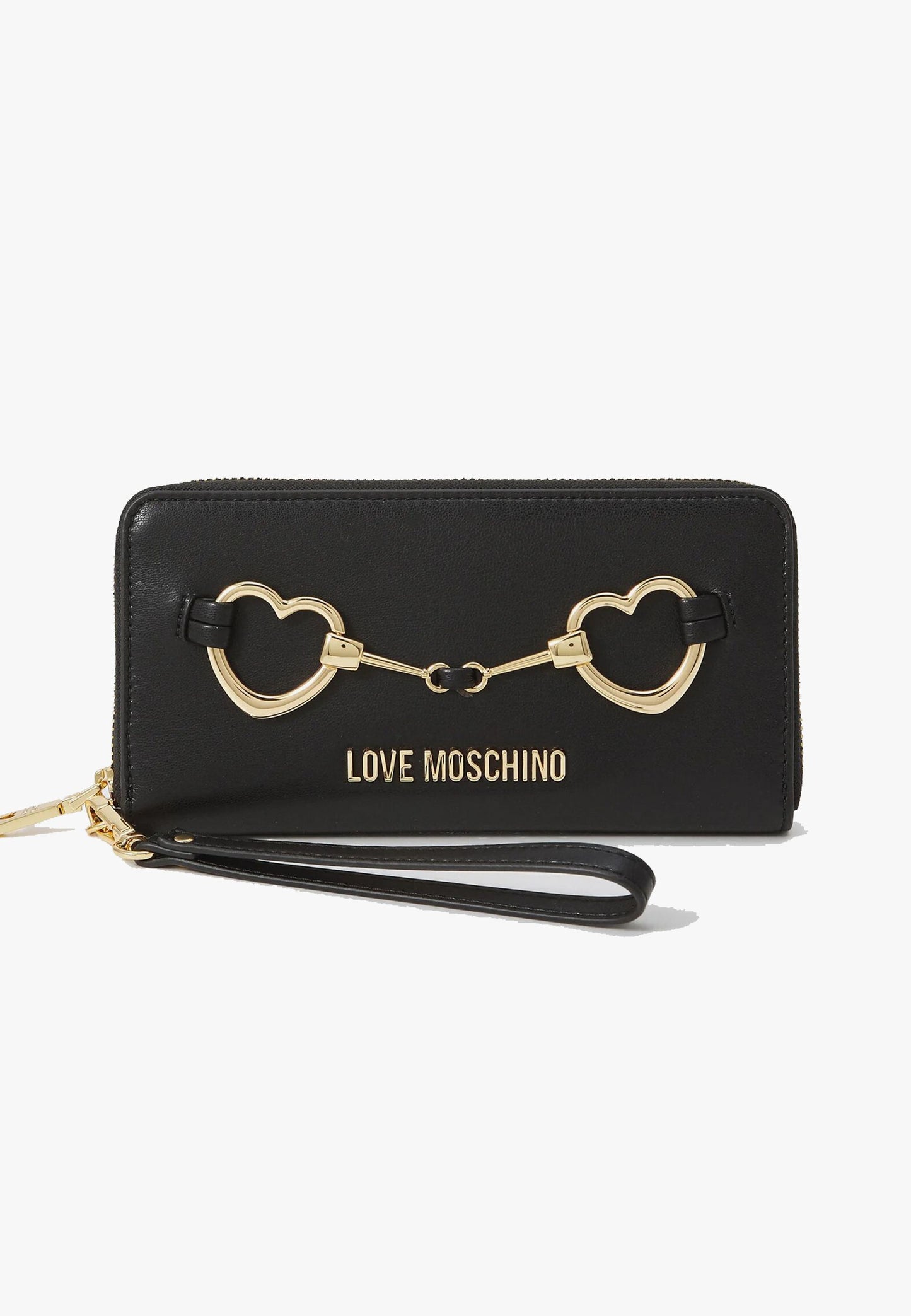LOVE MOSCHINO - Portafoglio Double Love Nero