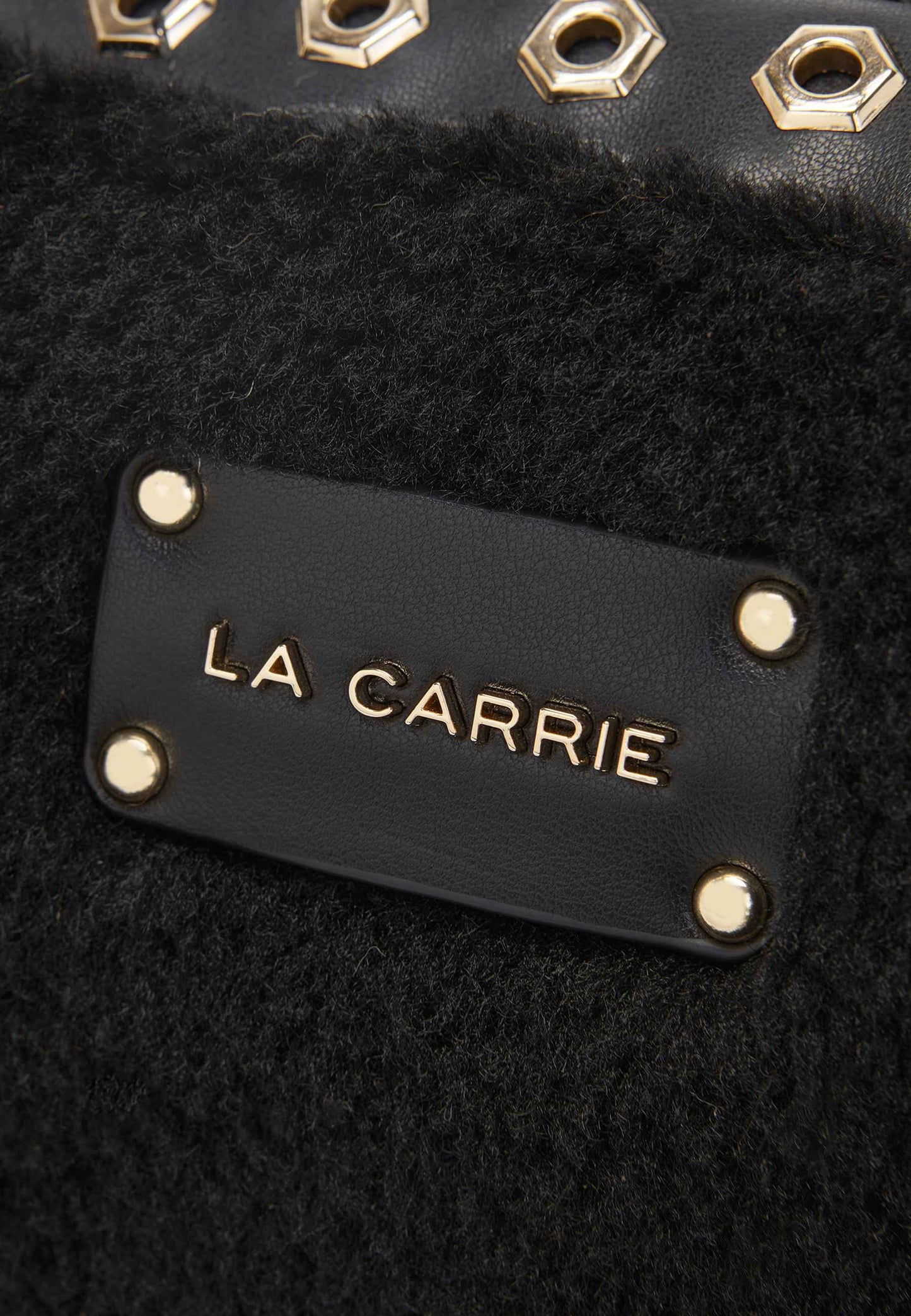 LA CARRIE - Borsa A Mano Teddy Nero