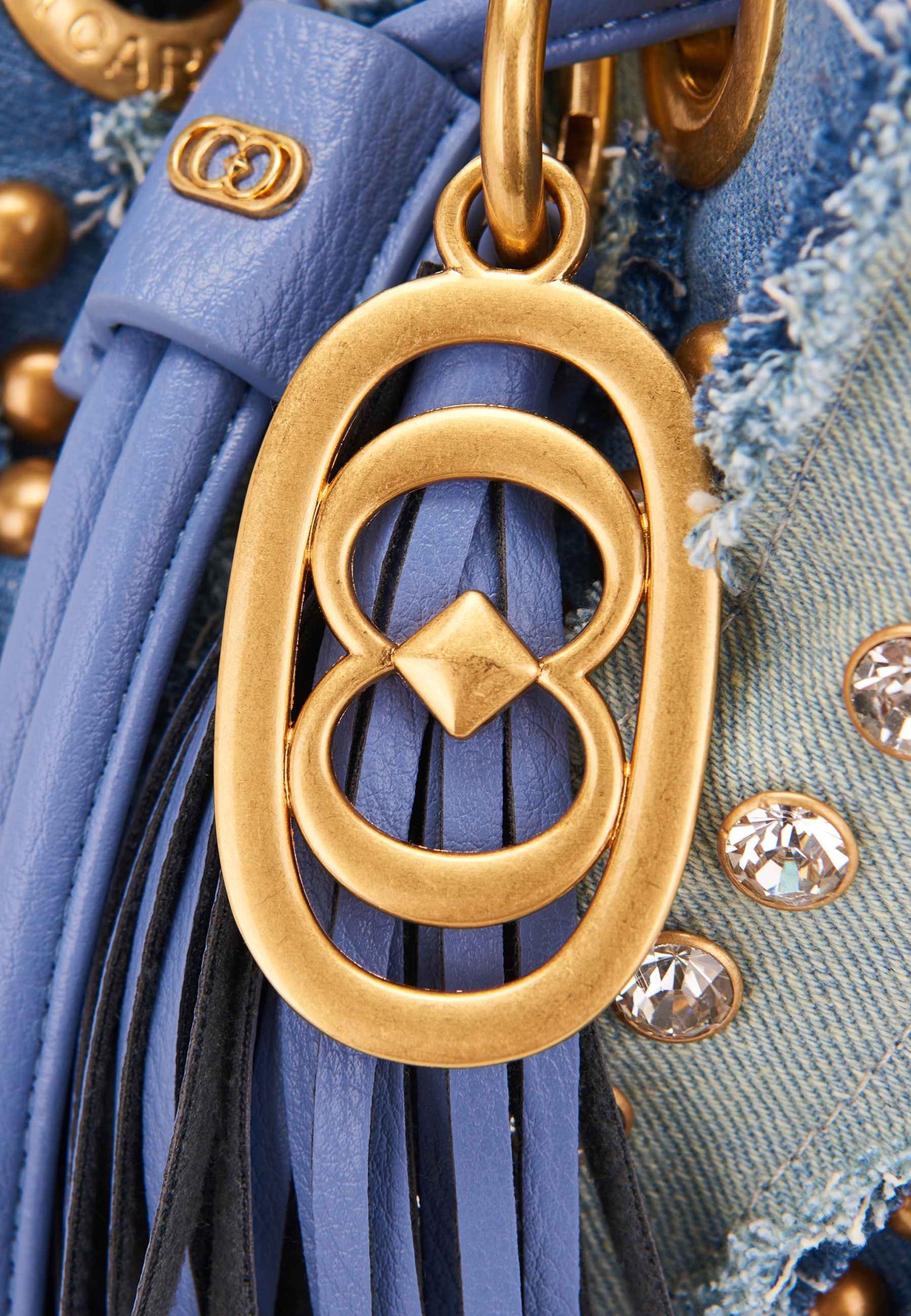 LA CARRIE - Secchiello Mirror Jeans Azzurro