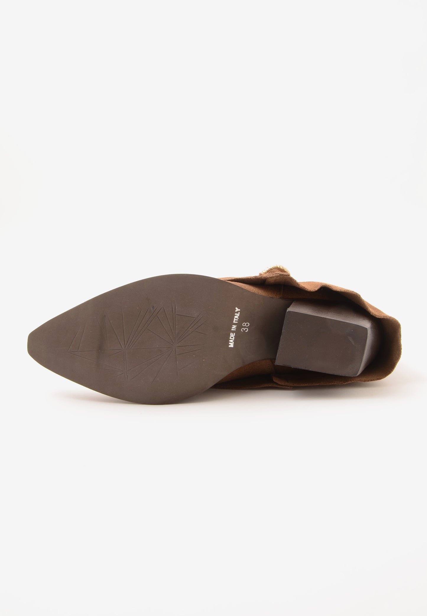 DIVINE FOLLIE - Stivale Anelli Oro Taupe