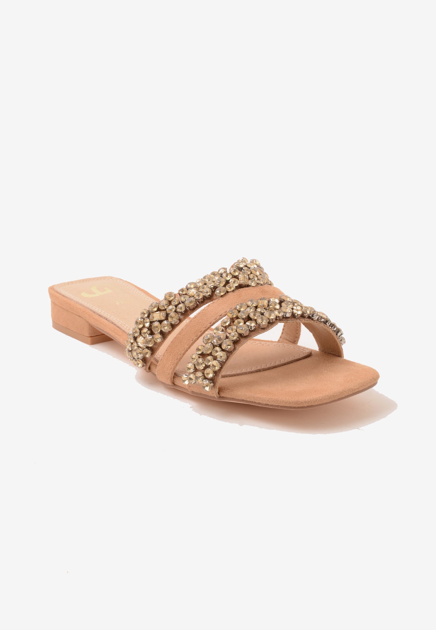 GOLD&GOLD - Ciabatta Strass Beige
