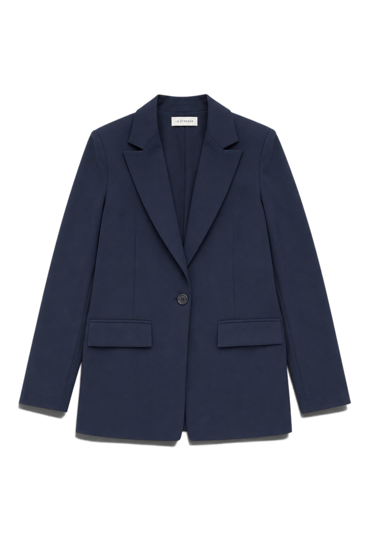 LE STREGHE - Blazer Essenziale Monopetto Blu