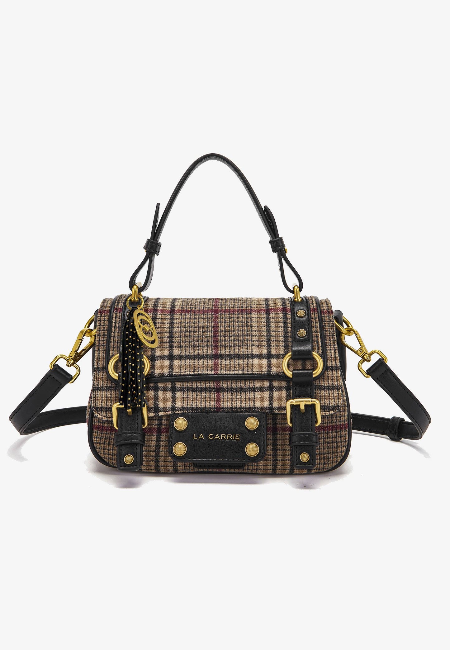 LA CARRIE - Shopping Bag Scottish Beige