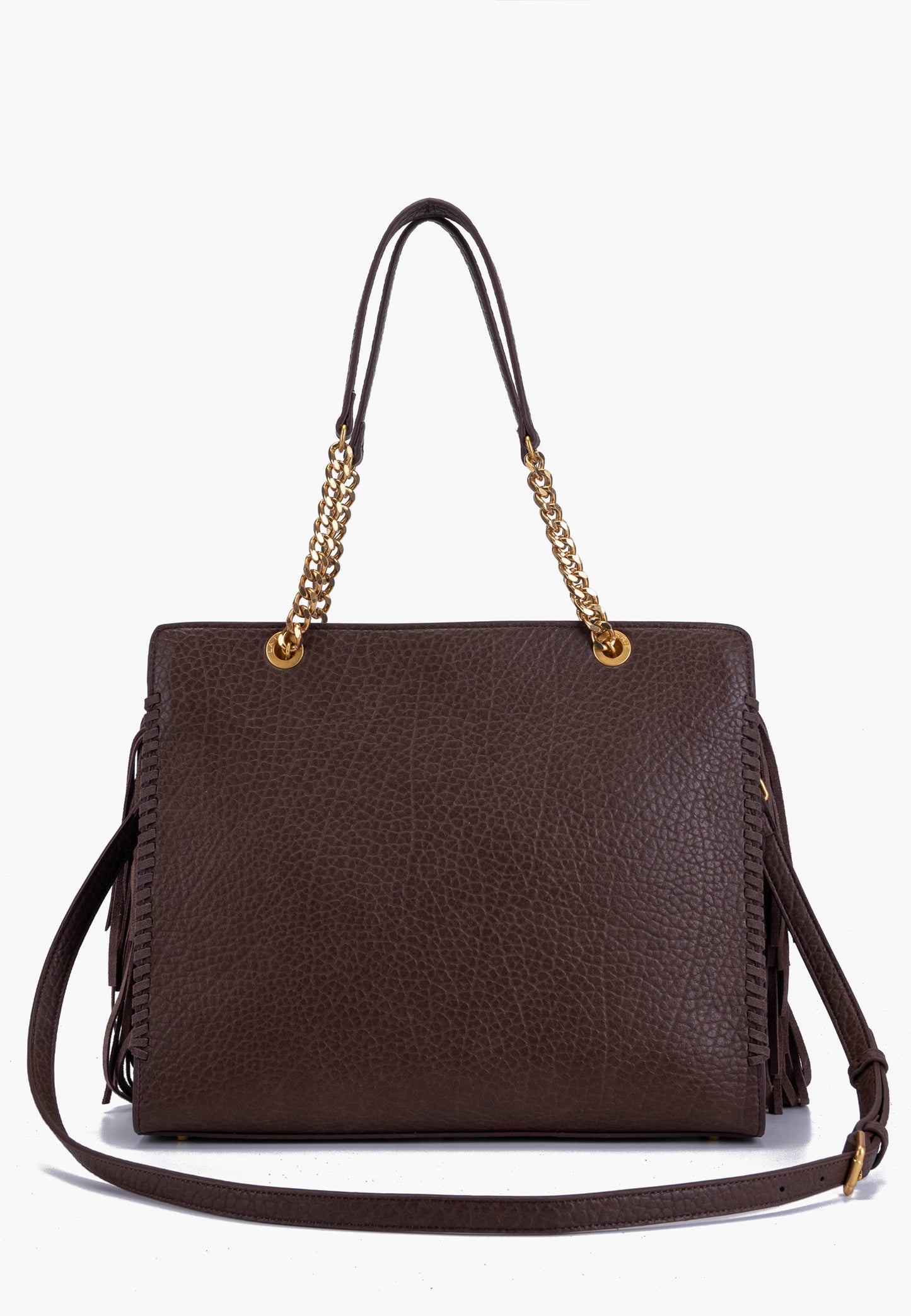 LA CARRIE - Shopping Bag Jungle Marrone