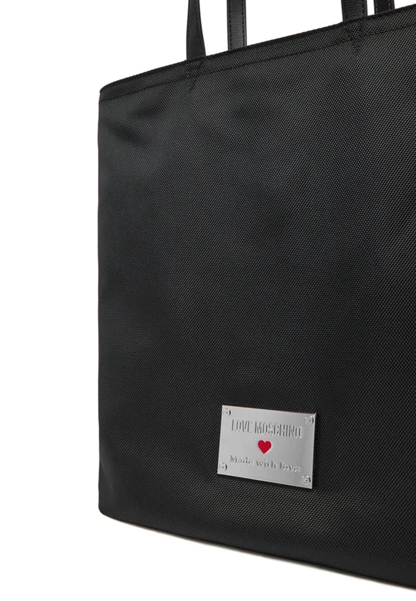 LOVE MOSCHINO - Shopping Bag Nylon Nero