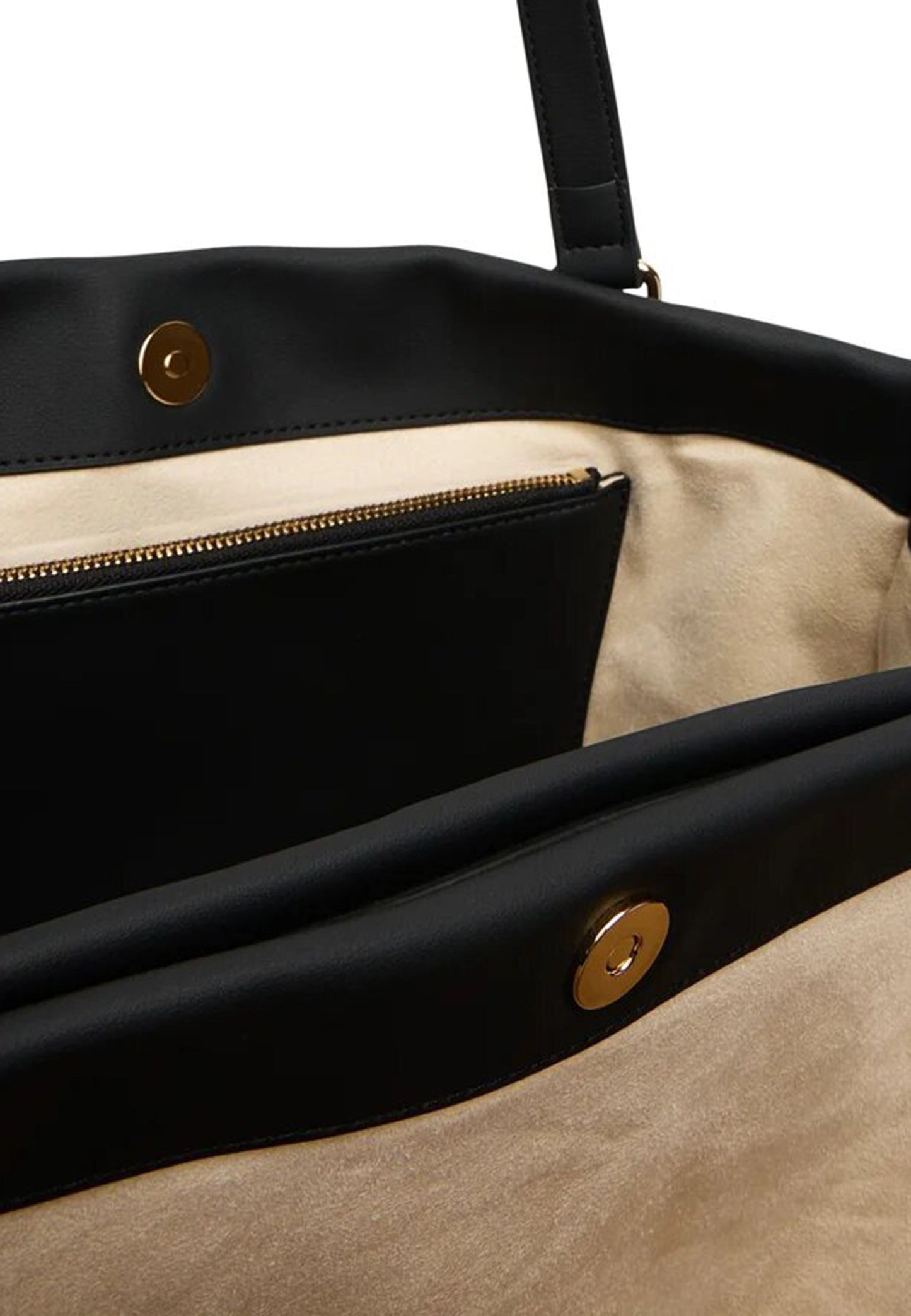 LOVE MOSCHINO - Shopping Bag Soft Touch Nero