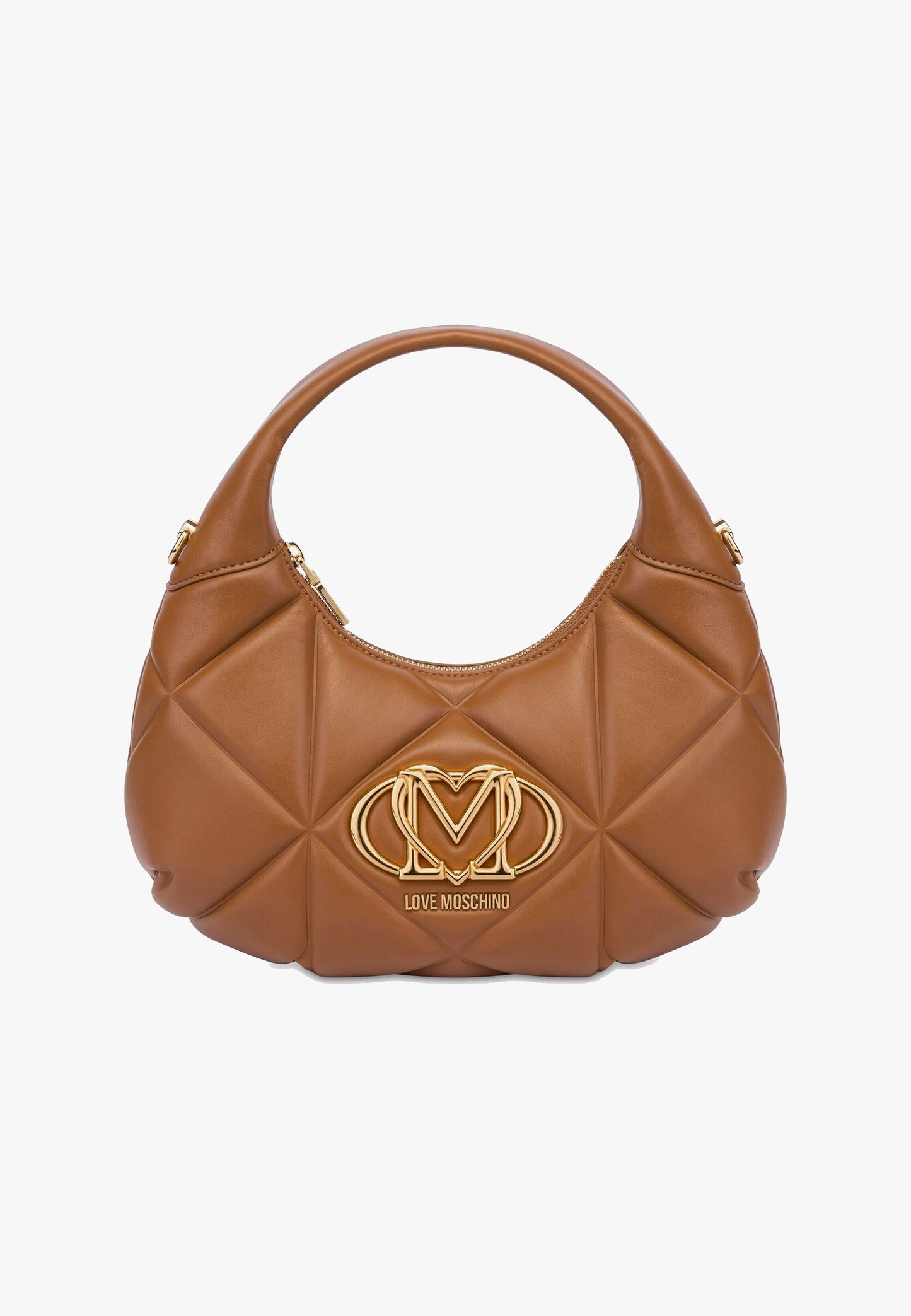 LOVE MOSCHINO - Hobo Bag Embossed Cammello JC4039PP1MLC0201