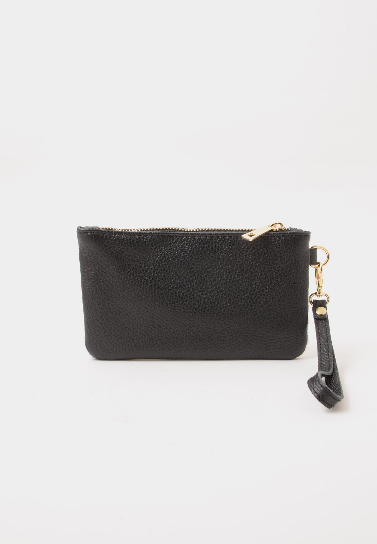 NUNZIA - Portafoglio In Cavallino GIADA Zebra Nero
