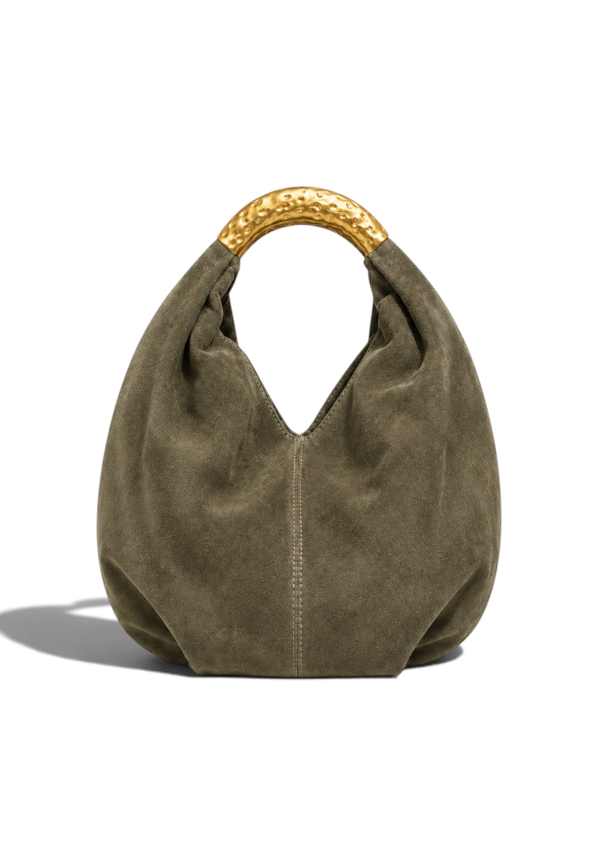 NUNZIA - Hobo Bag Deluxe Verde