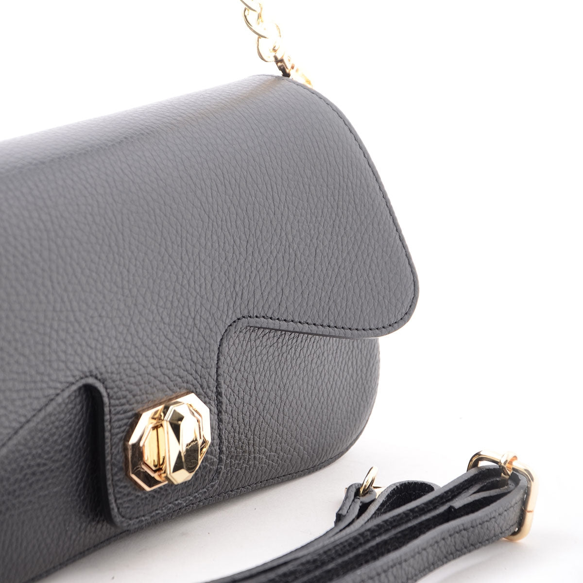 Tracolla Black Donna Nyou Vera Pelle S21.13004