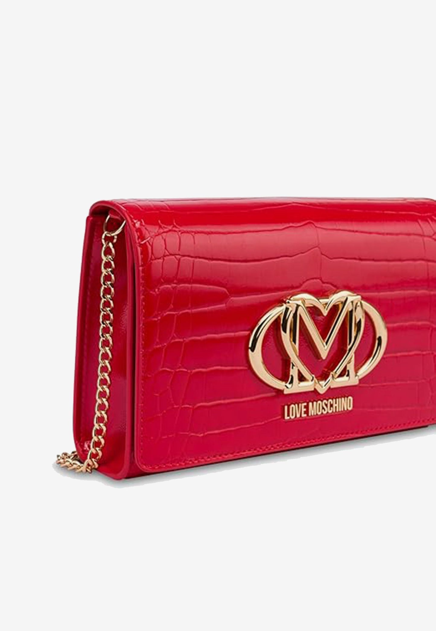 LOVE MOSCHINO - Borsetta A Tracolla Rosso Cuore