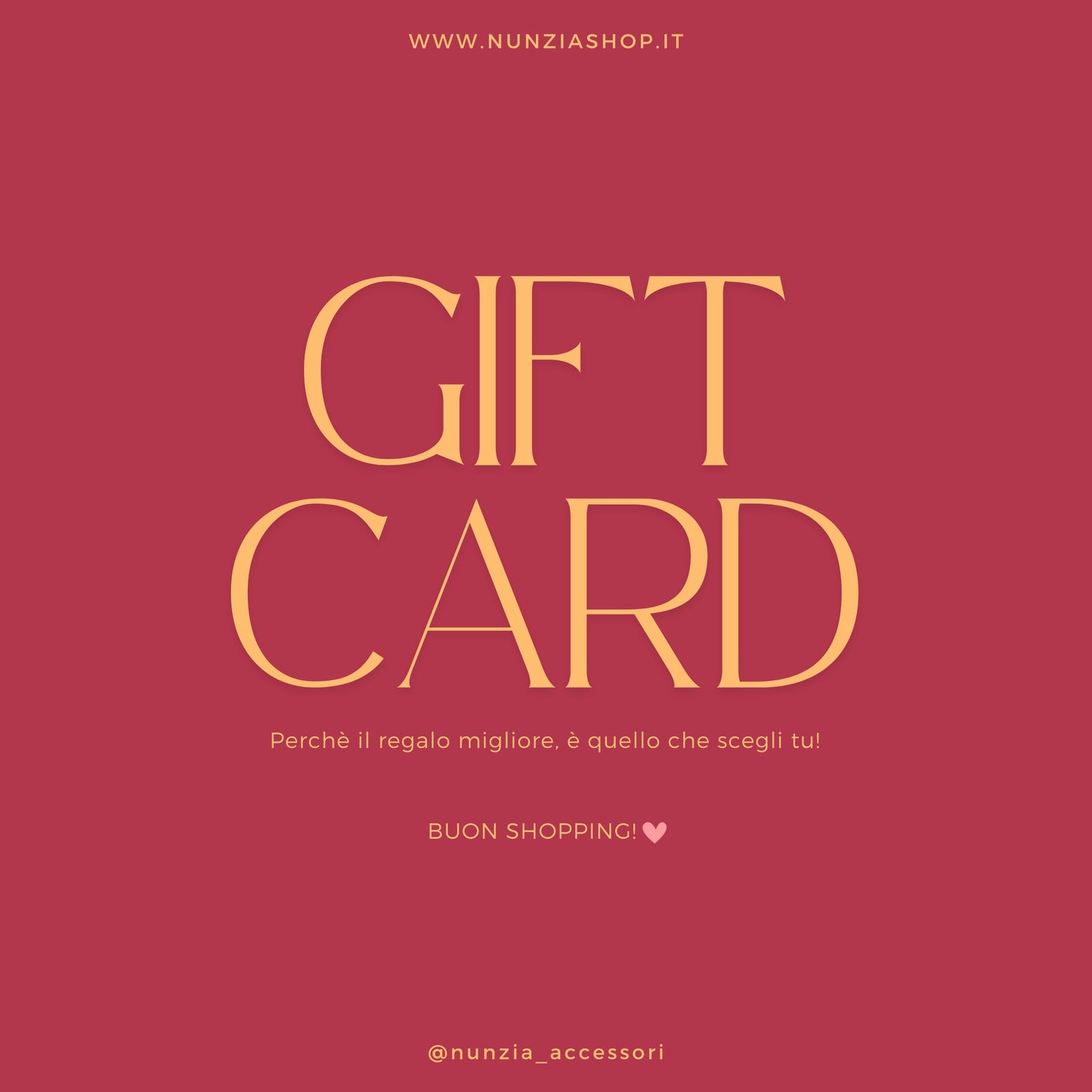 NUNZIA - GIFT CARD 300