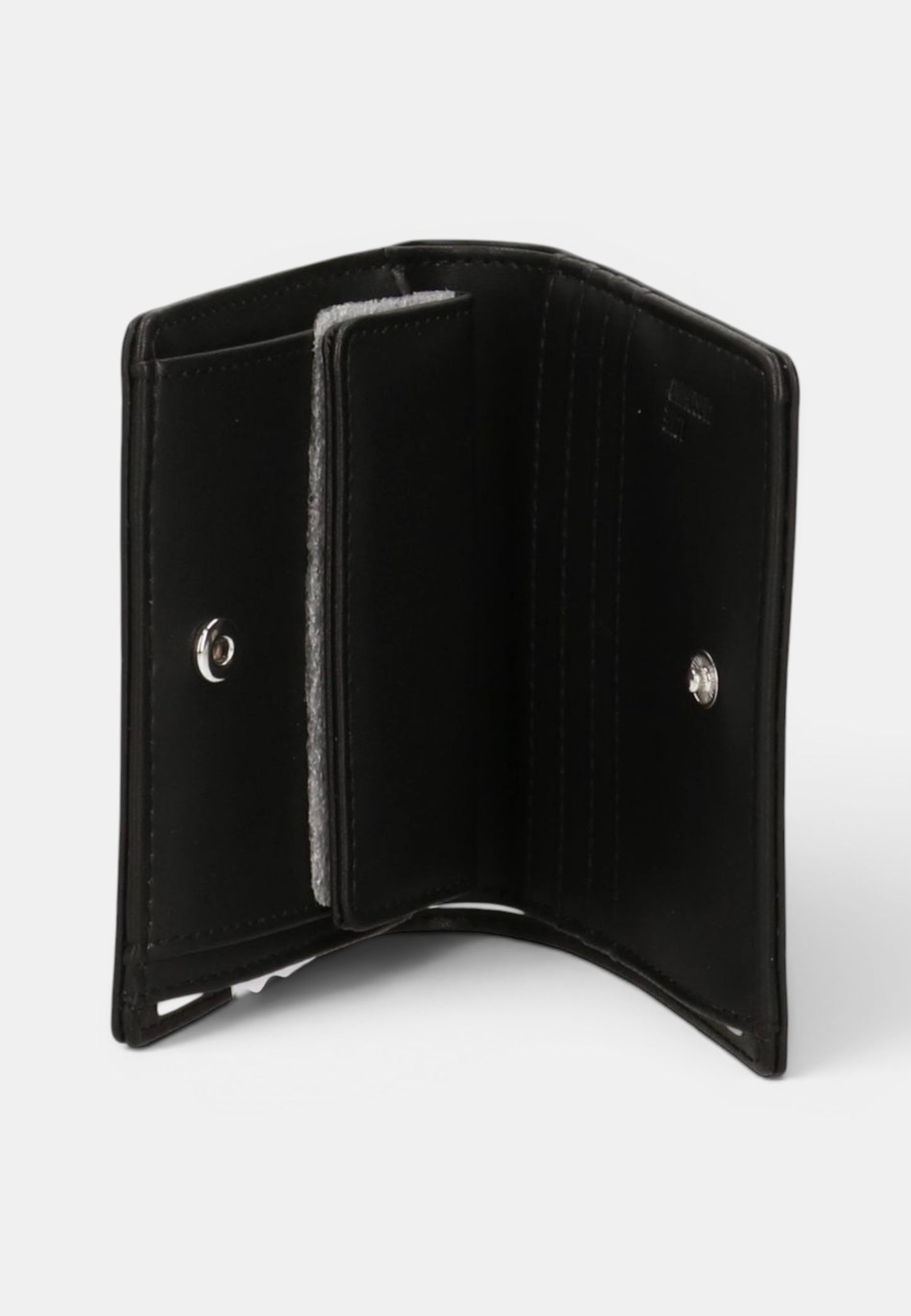 LOVE MOSCHINO - Portafoglio Bifold Signature Nero