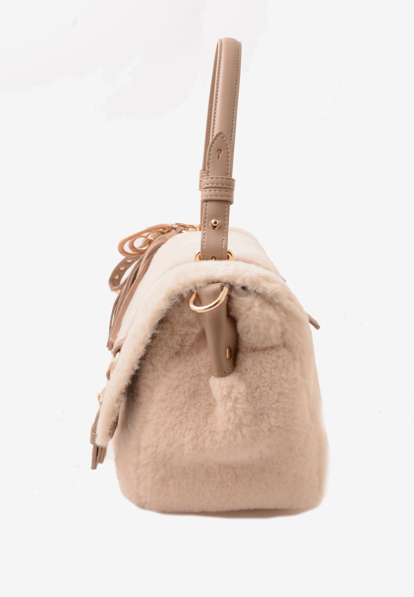 LA CARRIE - Shopping Bag Teddy Avorio