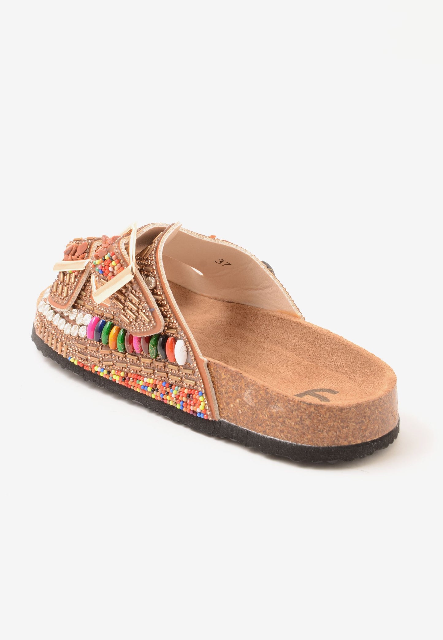 GOLD&GOLD - Ciabatta Perline Multicolor