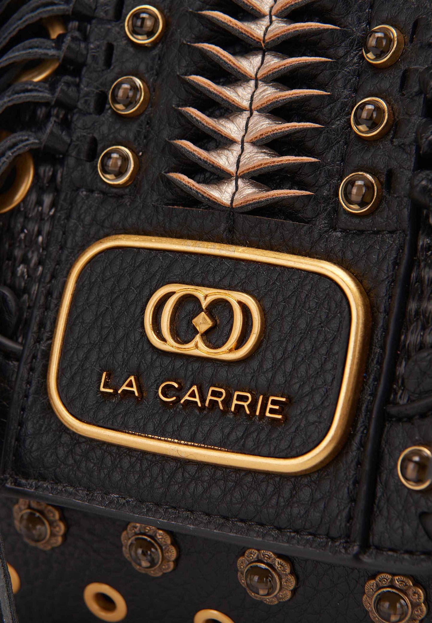 LA CARRIE - Borsa a mano Ficus Nero