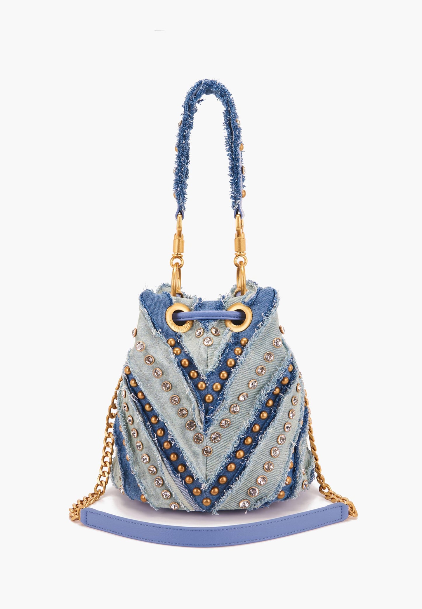 LA CARRIE - Secchiello Mirror Jeans Azzurro
