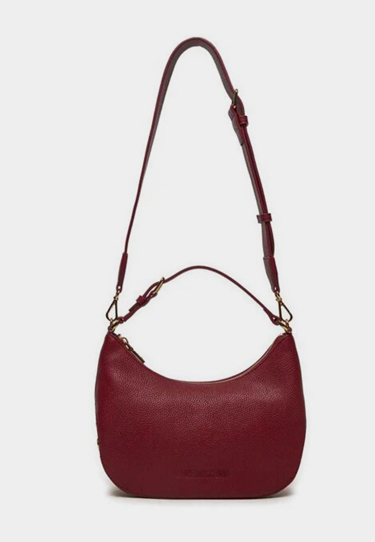 LOVE MOSCHINO - Borsa Hobo Lettering Vino