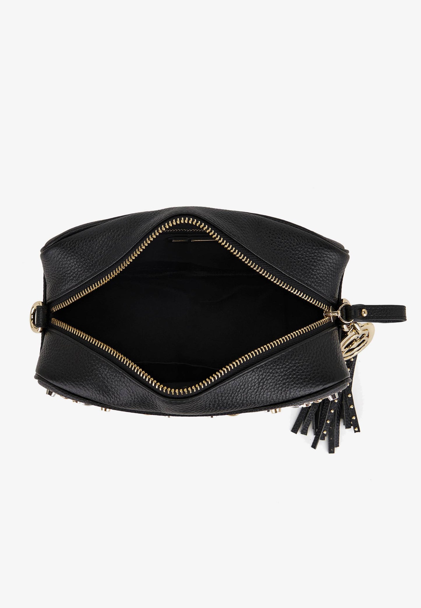 LA CARRIE - Borsa A Tracolla Borchie Nero