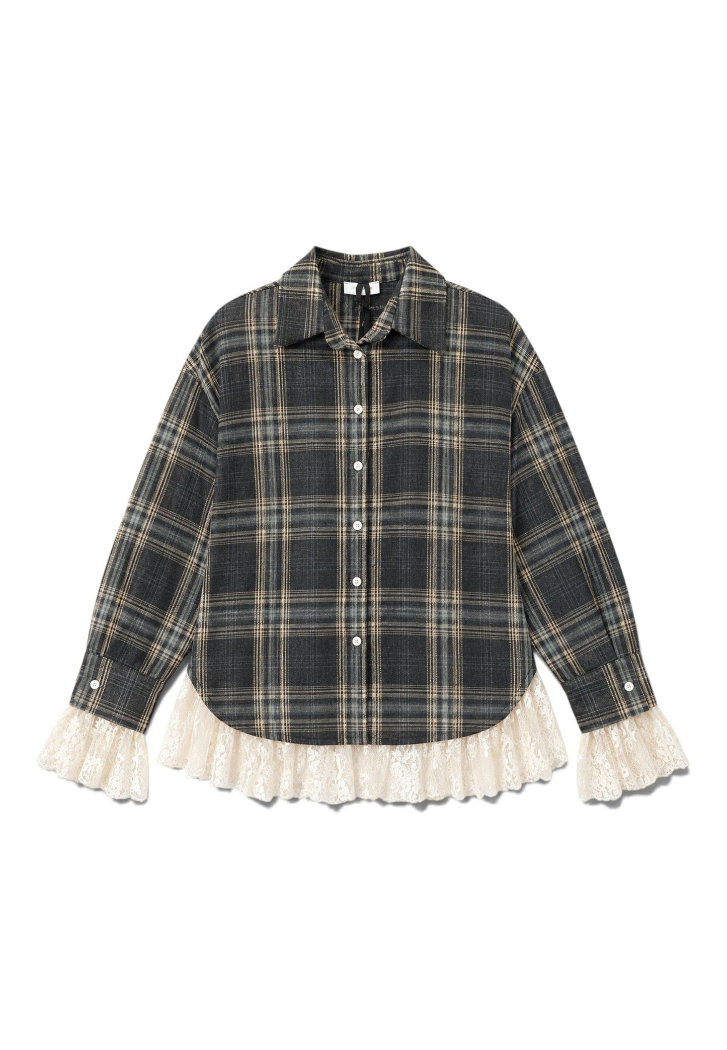 LE STREGHE - Camicia Scozzese Pizzo