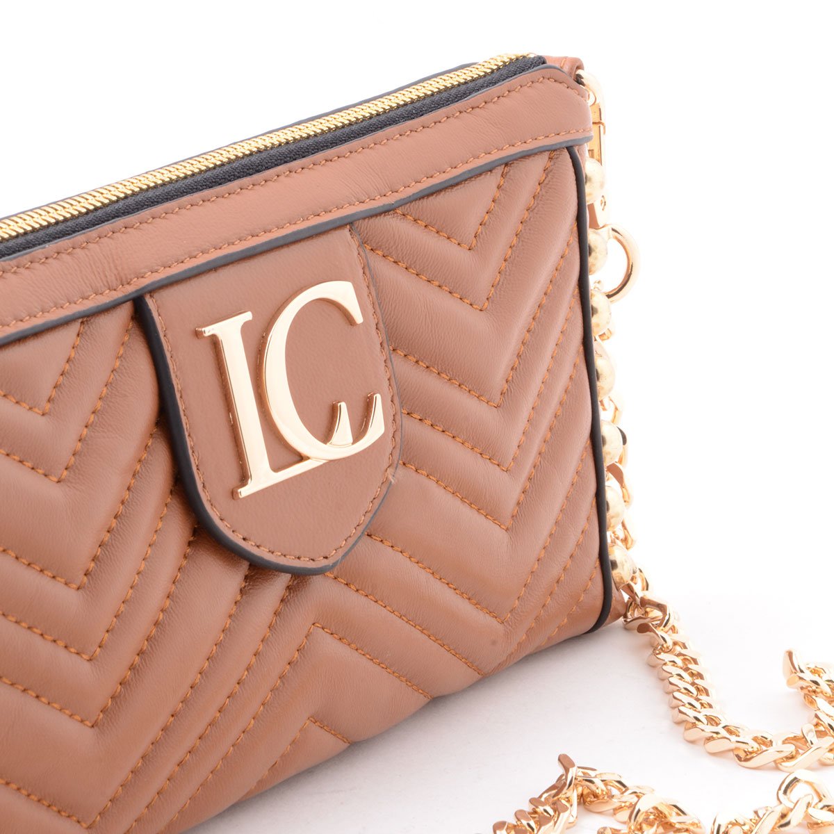 Stich&Spun Candice Double Wallet-La Carrie-101P-AA-101-LEA-CUO