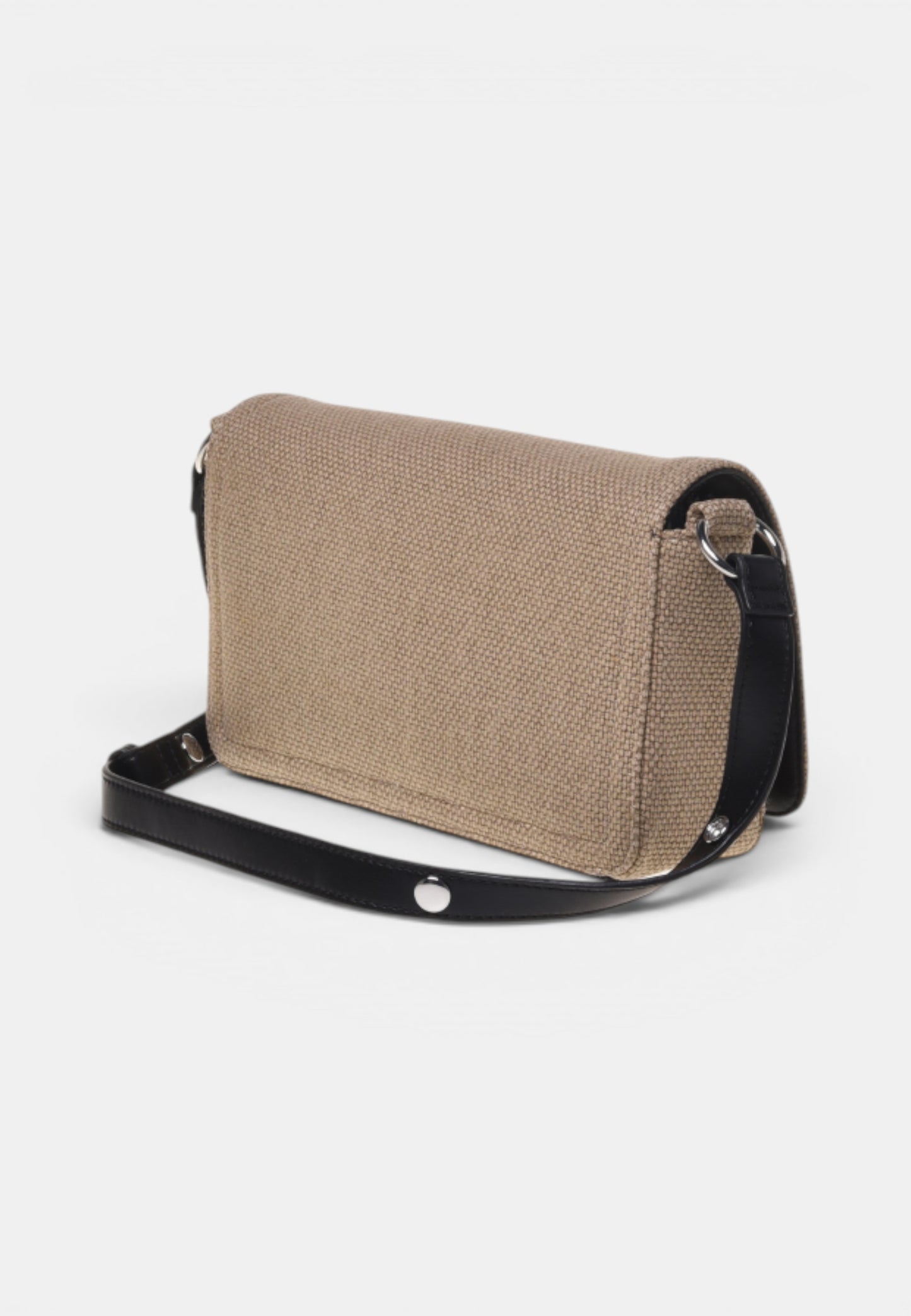 LOVE MOSCHINO - Borsa A Tracolla In Canvas Nero