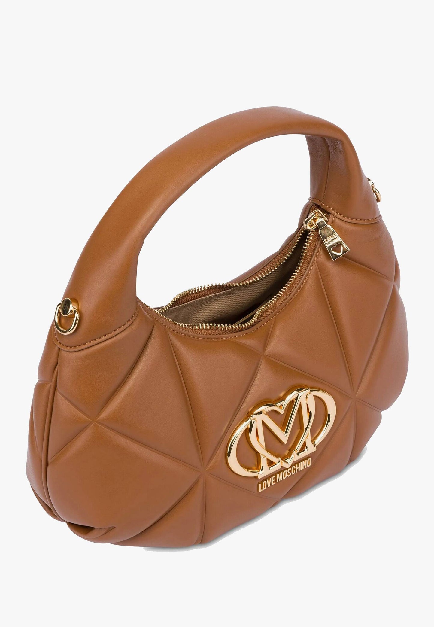 LOVE MOSCHINO - Hobo Bag Embossed Cammello JC4039PP1MLC0201